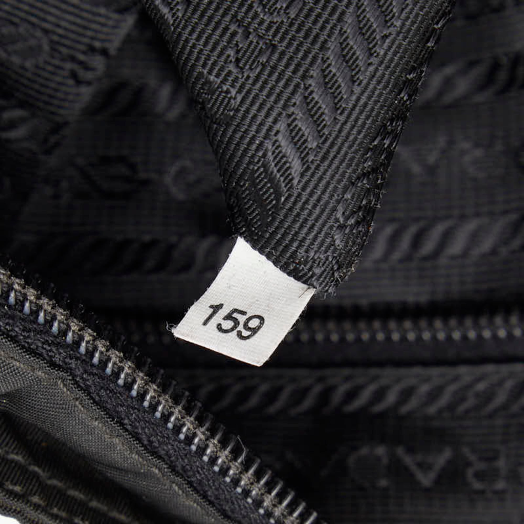 Prada Black Nylon Leather Shoulder Bag (Pre-Owned)