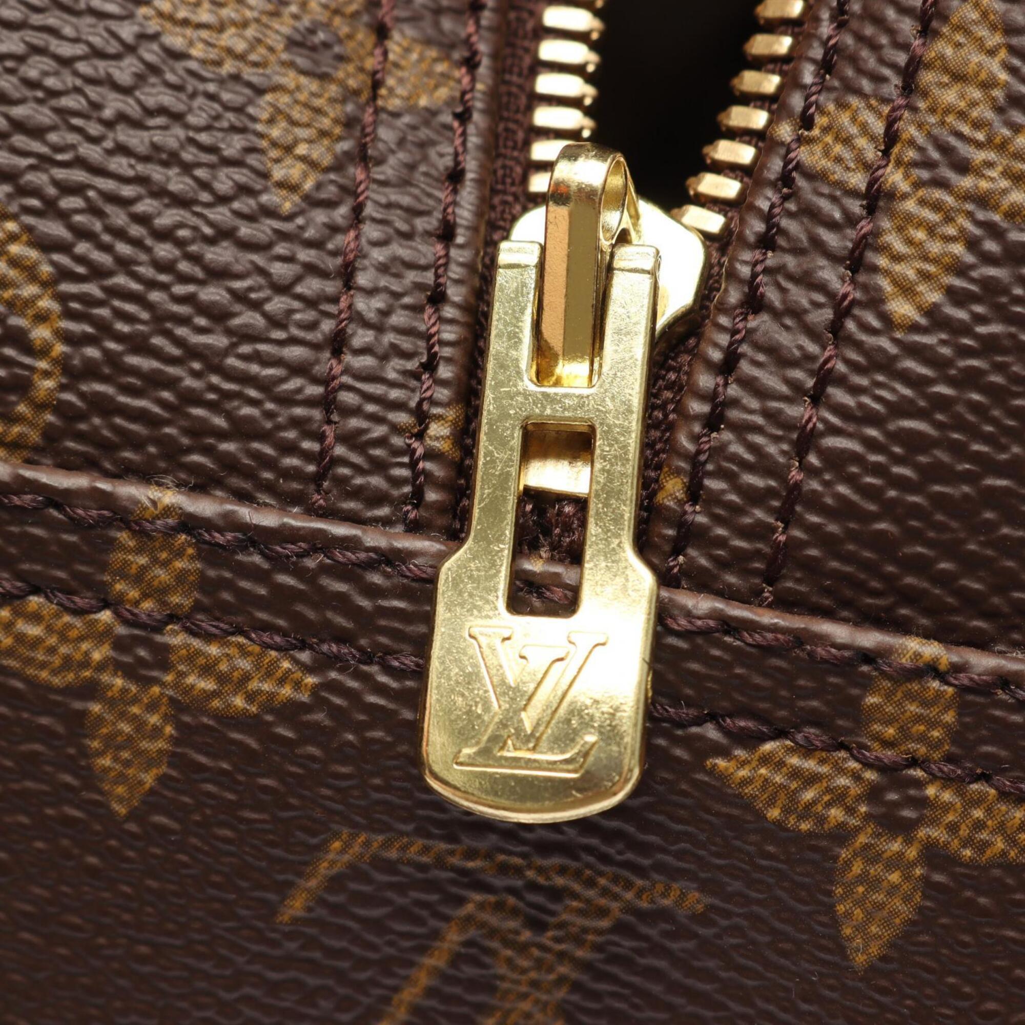 Louis Vuitton Brown Monogram Monogram Leather Handbag (Pre-Owned)