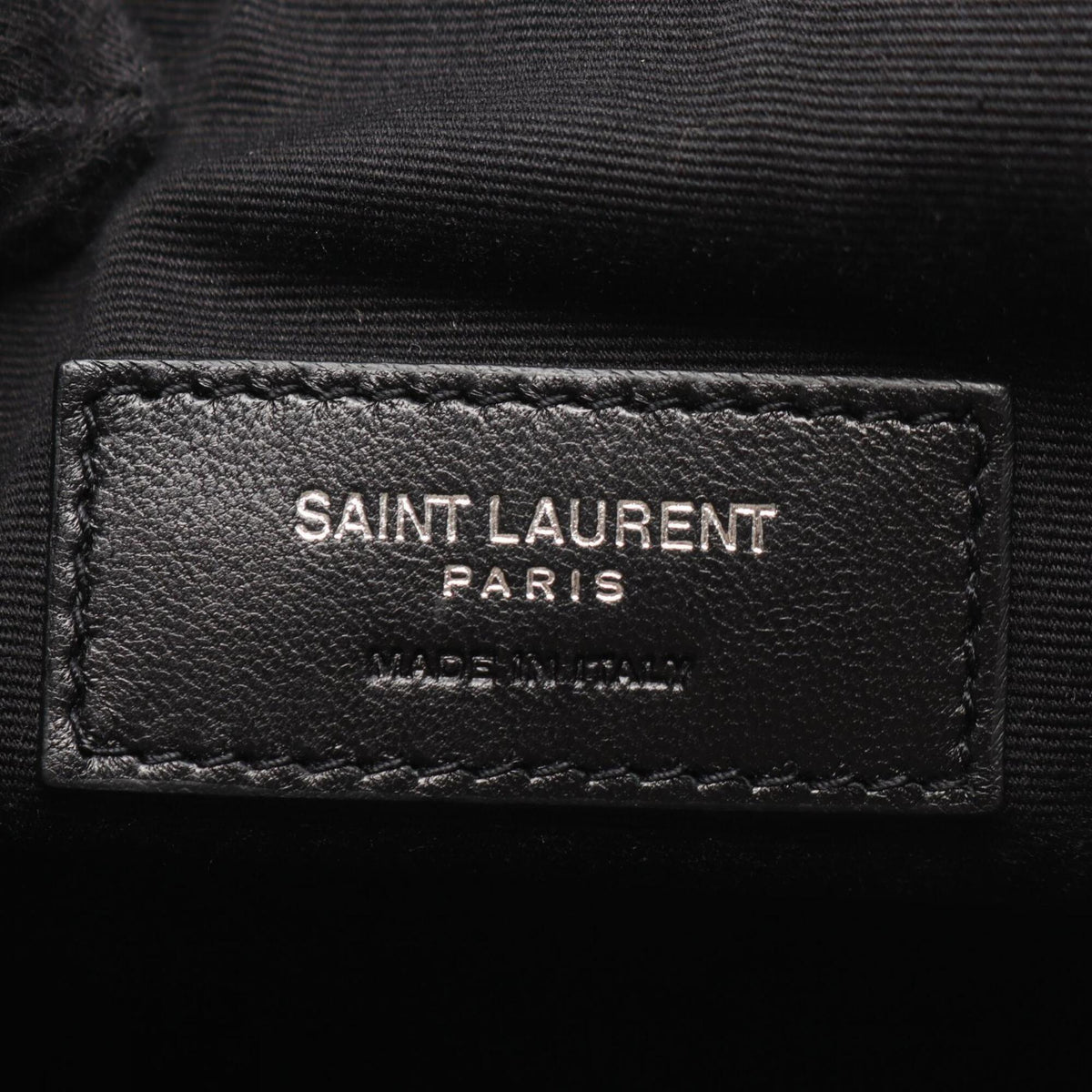 Saint Laurent Black Leather Handbag (Pre-Owned)