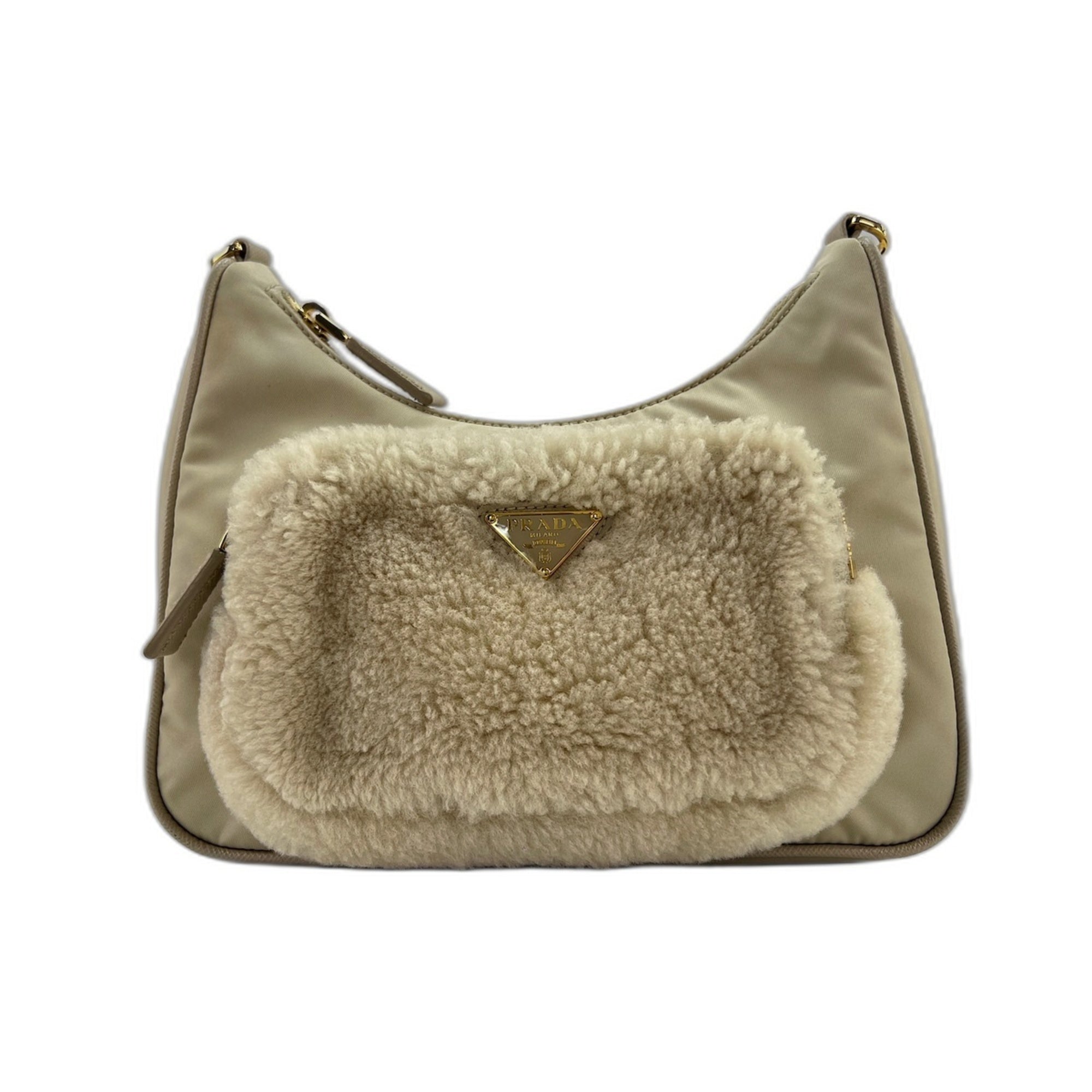 Prada Beige Shoulder Bag (Pre-Owned)