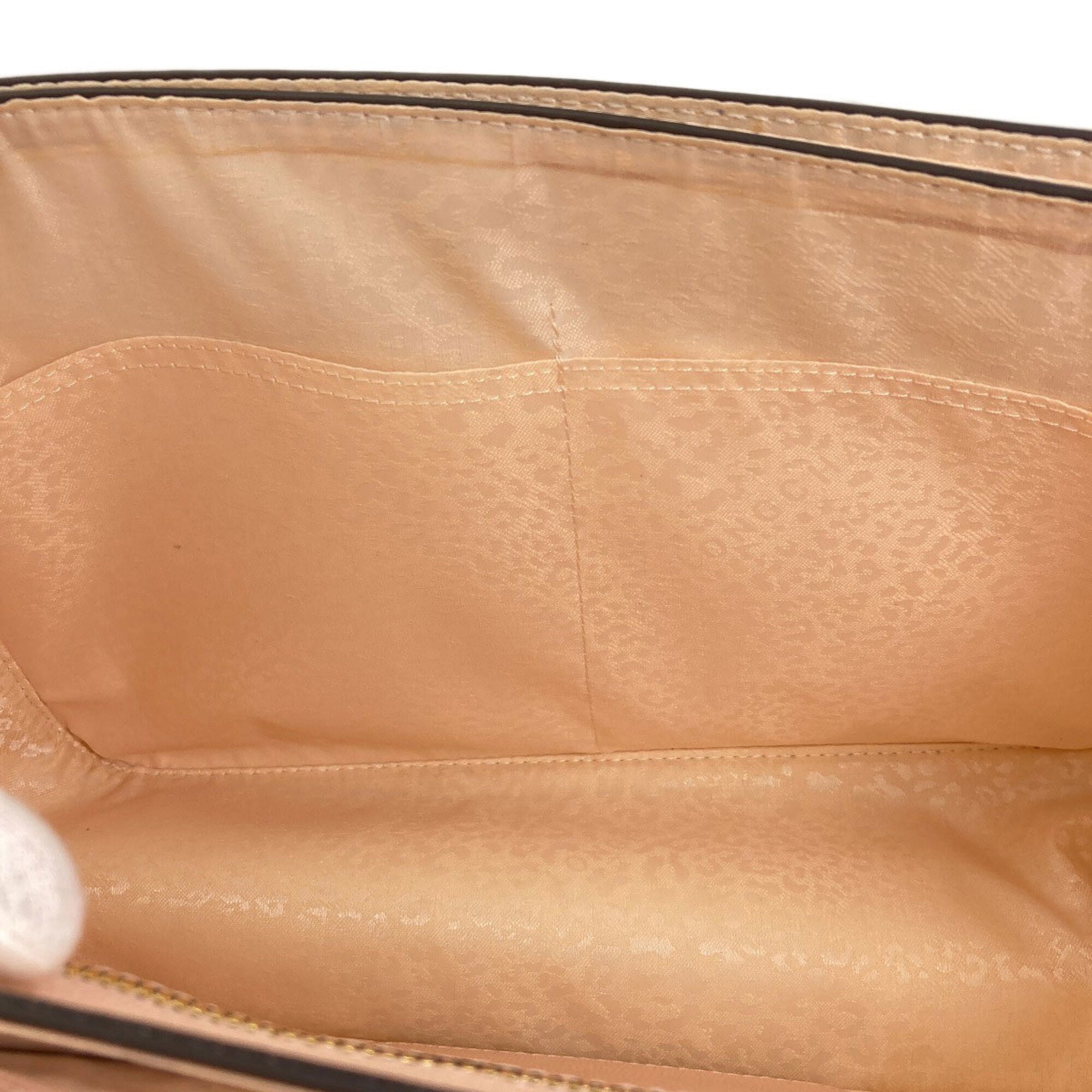 Longchamp Le Pliage Pink Leather Shoulder Bag (Pre-Owned)