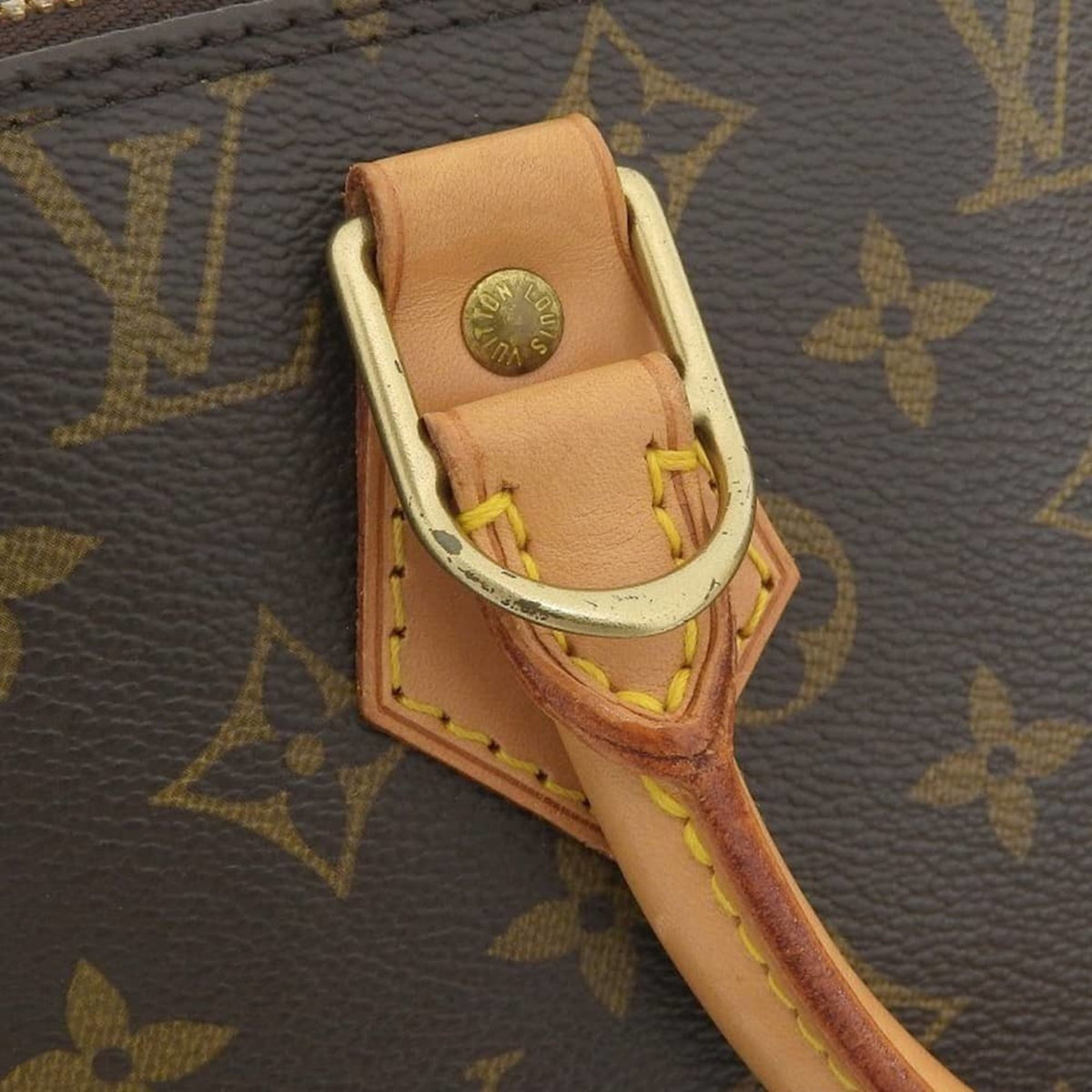 Louis Vuitton Monogram Pvc Leather Handbag (Pre-Owned)