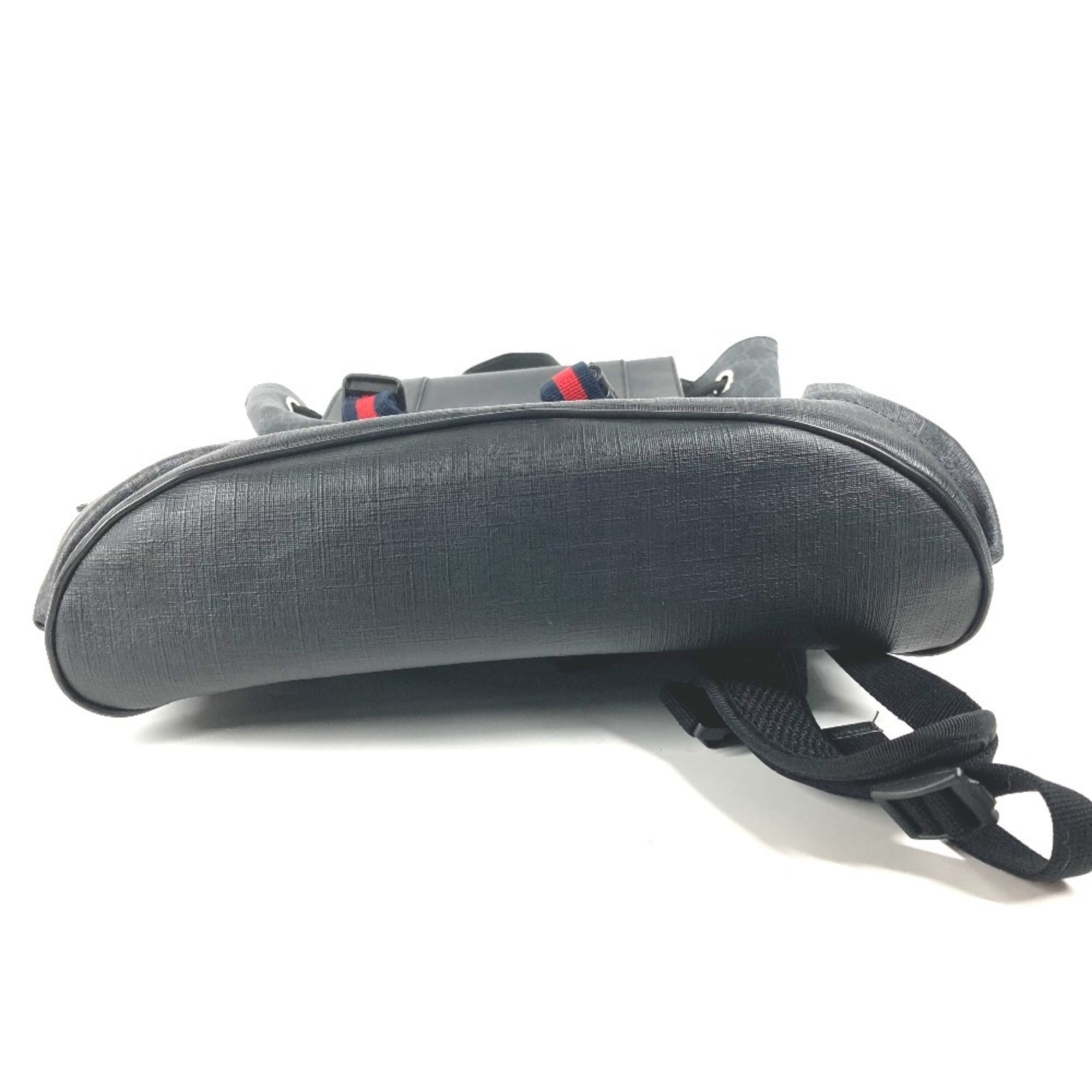 Gucci Black Gg Supreme Backpack (Pre-Owned)