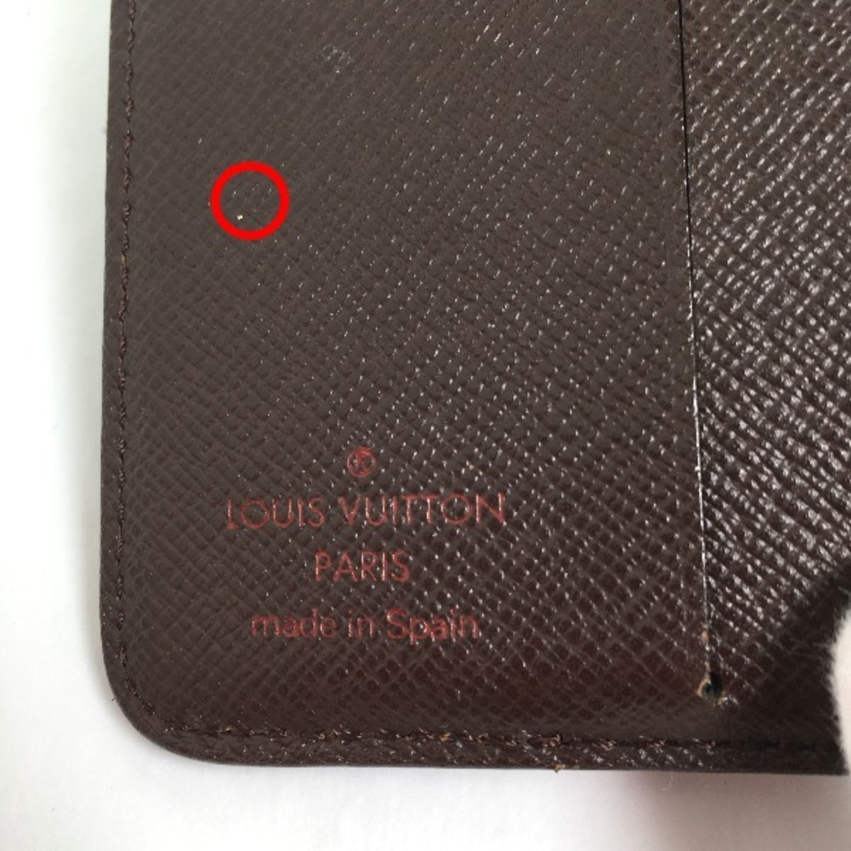 Louis Vuitton Damier Brown Damier Canvas Wallet (Bi-Fold) (Pre-Owned)
