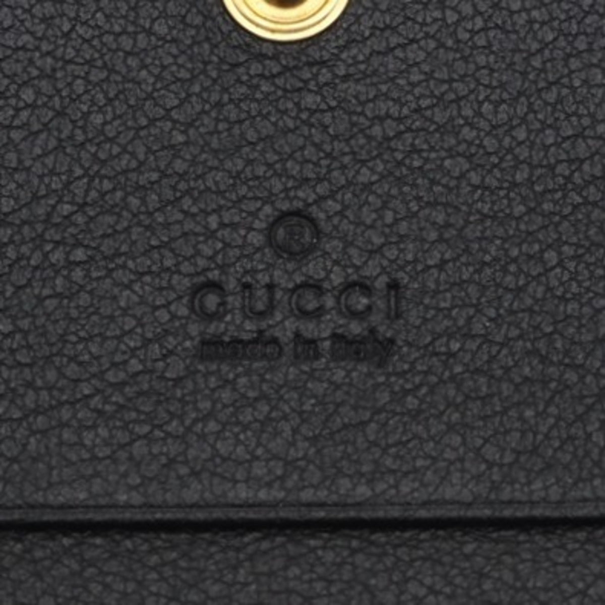 Gucci Black Leather Wallet (Bi-Fold) (Pre-Owned)