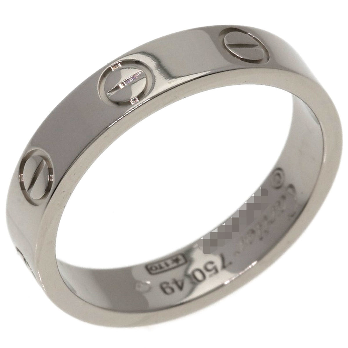 Cartier White Gold (18K) Band Ring (Pre-Owned)