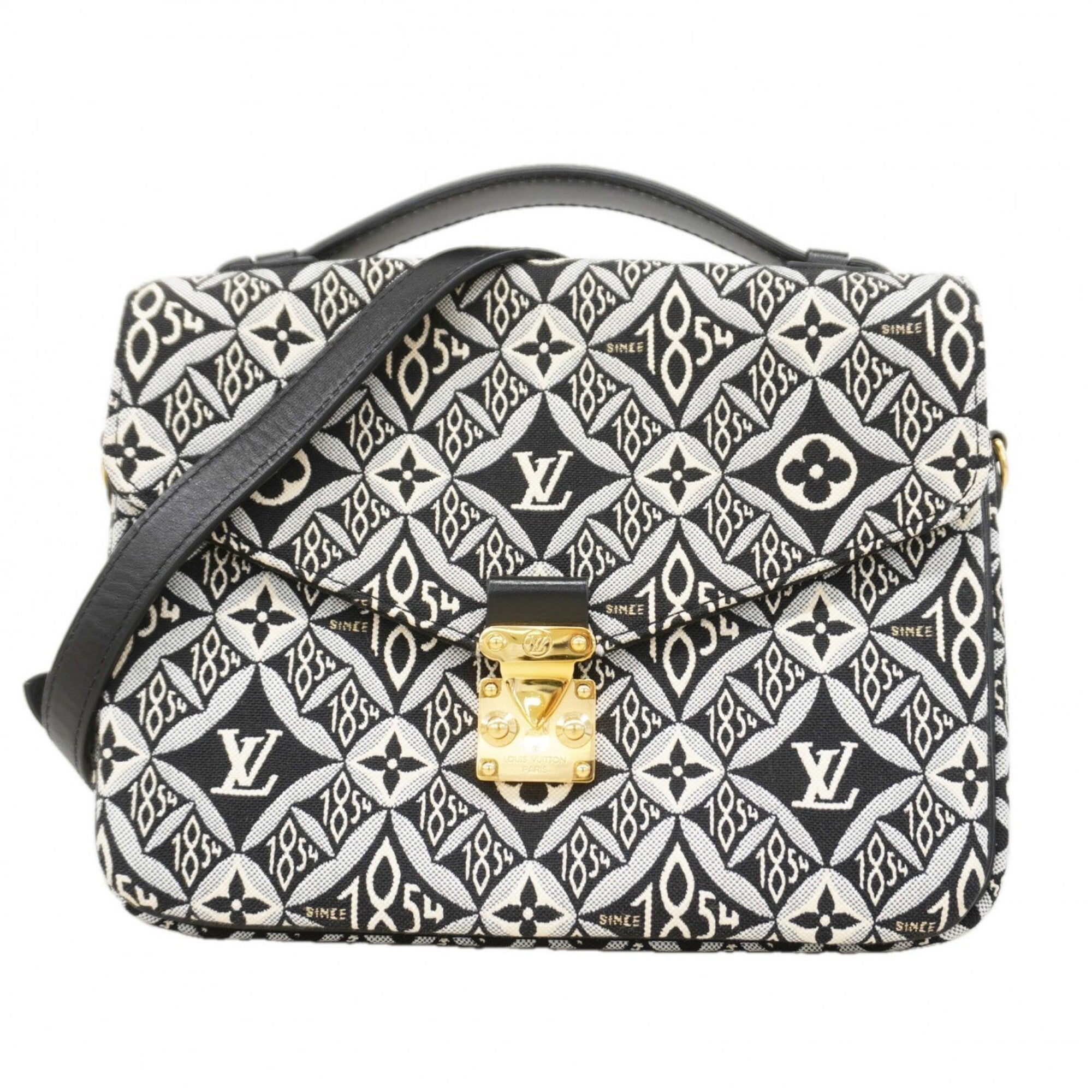 Louis Vuitton Black Handbag (Pre-Owned)