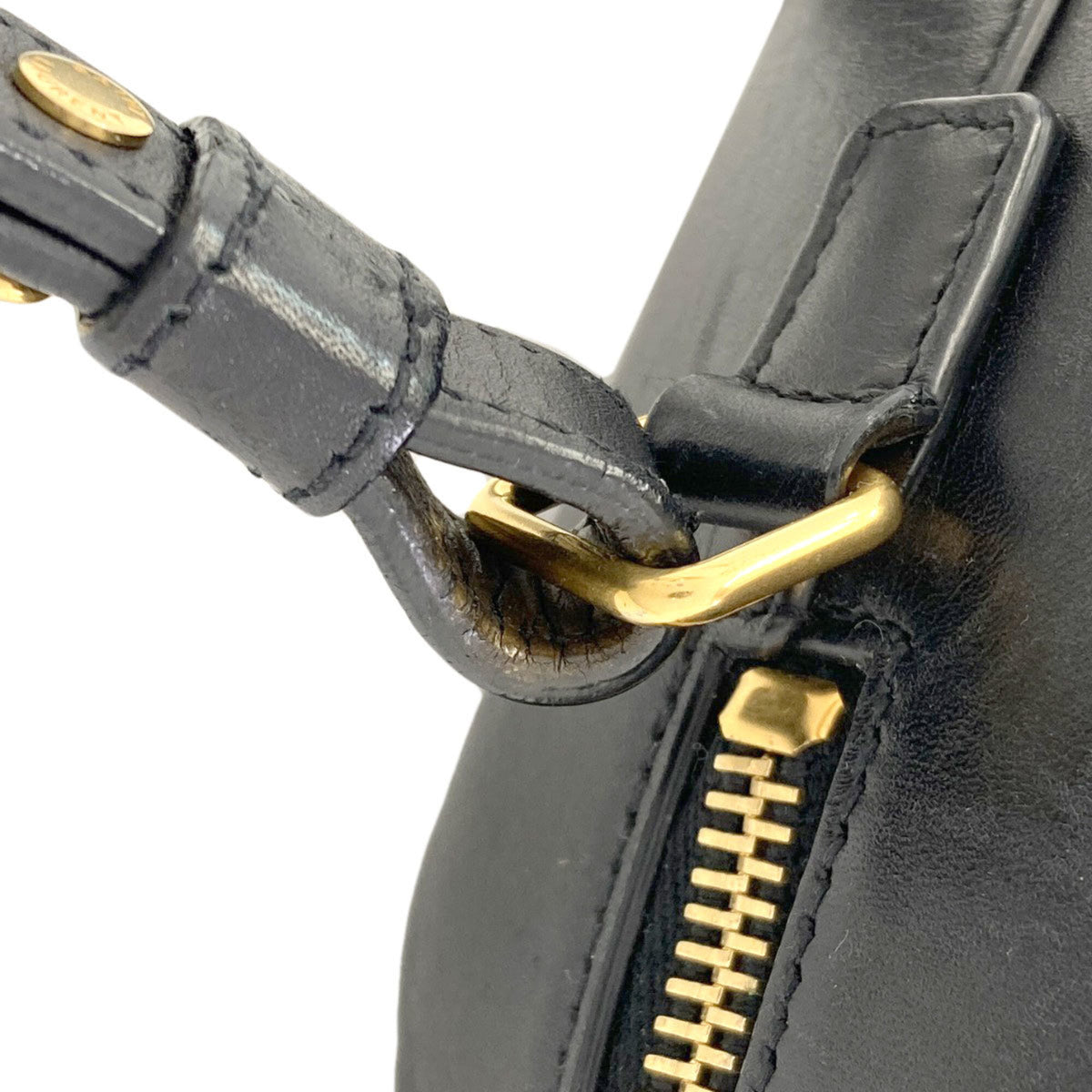 Yves Saint Laurent Black Leather Handbag (Pre-Owned)