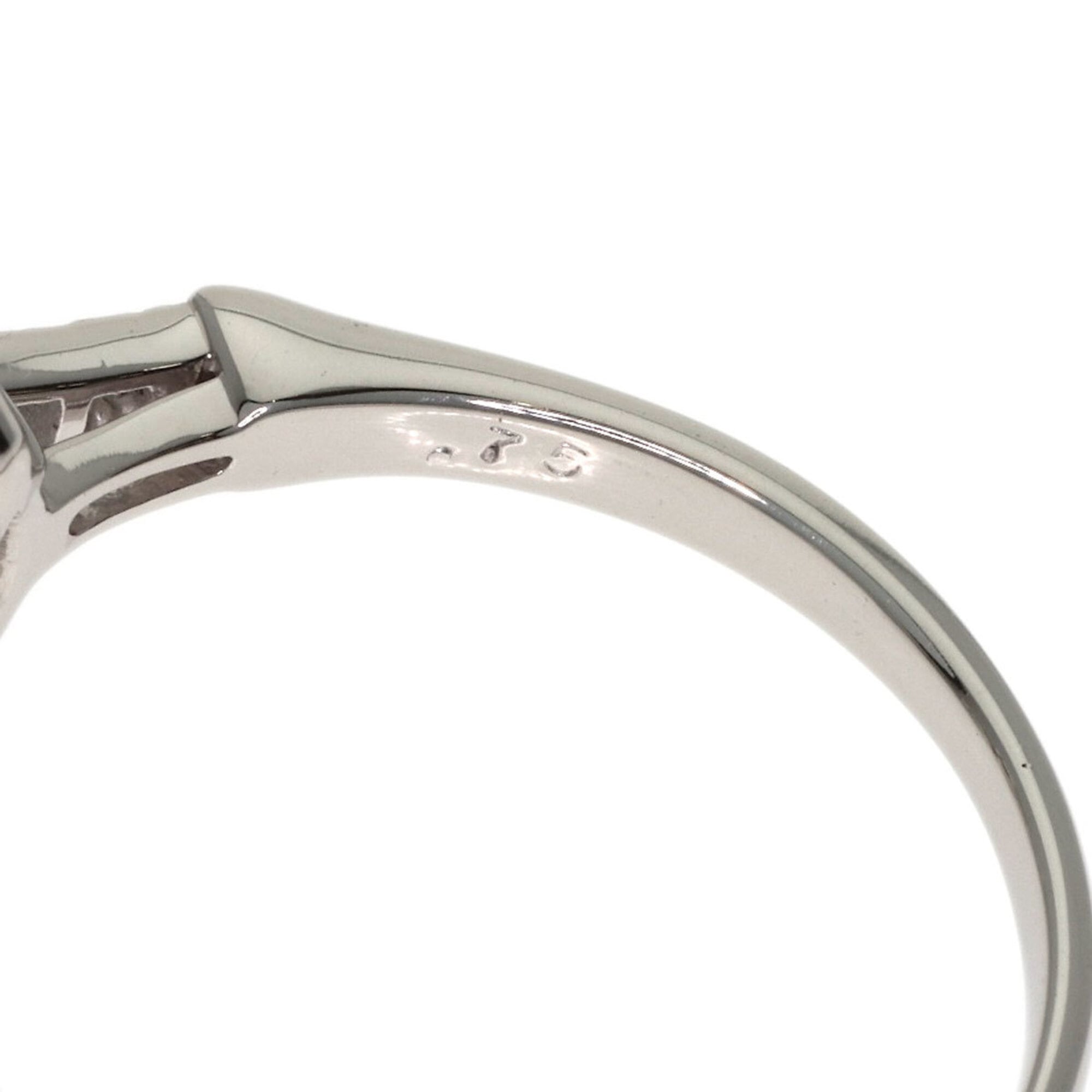 Harry Winston Silver Platinum 950 Anniversary Ring (Pre-Owned)