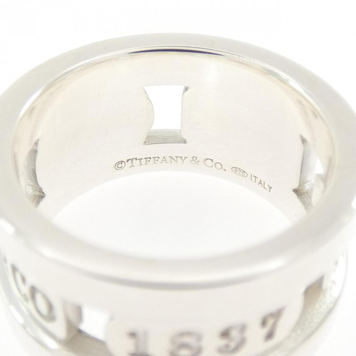 Tiffany 1837 Silver 925 Band Ring (Pre-Owned)