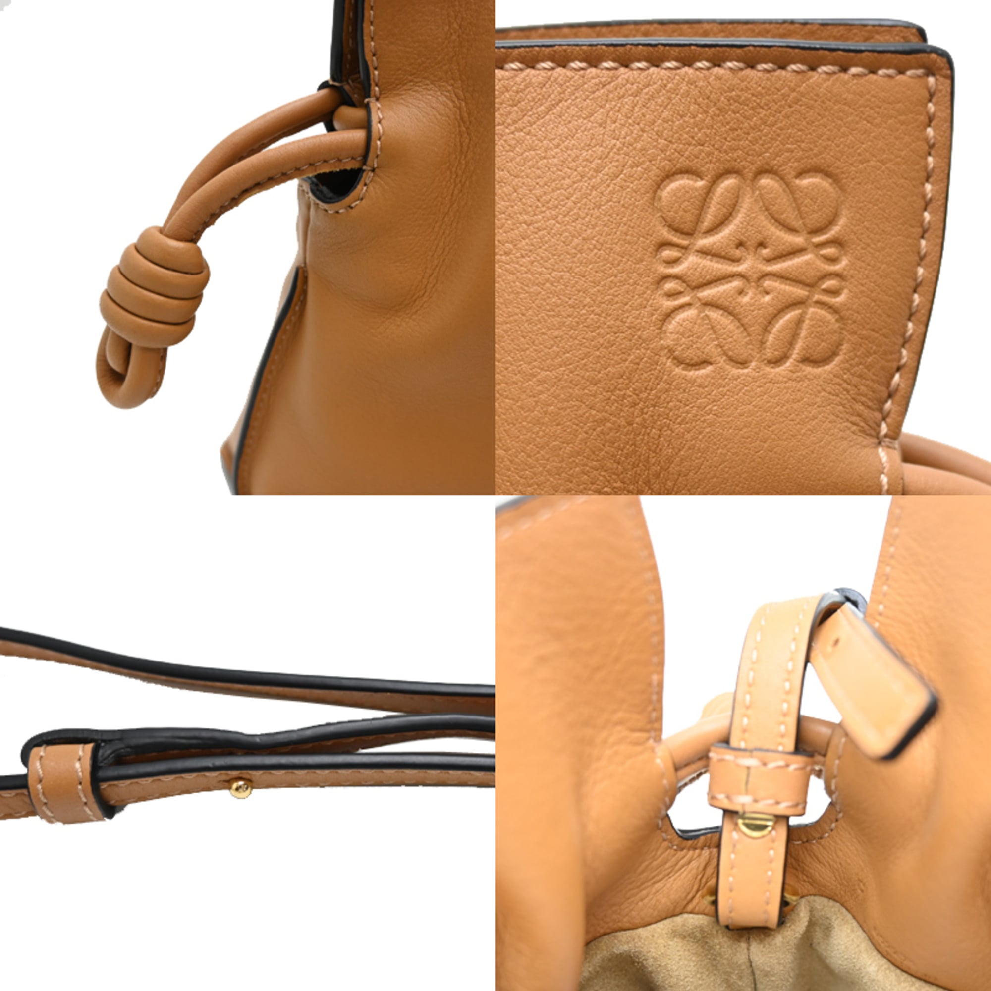 Loewe Gold Shoulder Bag (Pre-Owned)