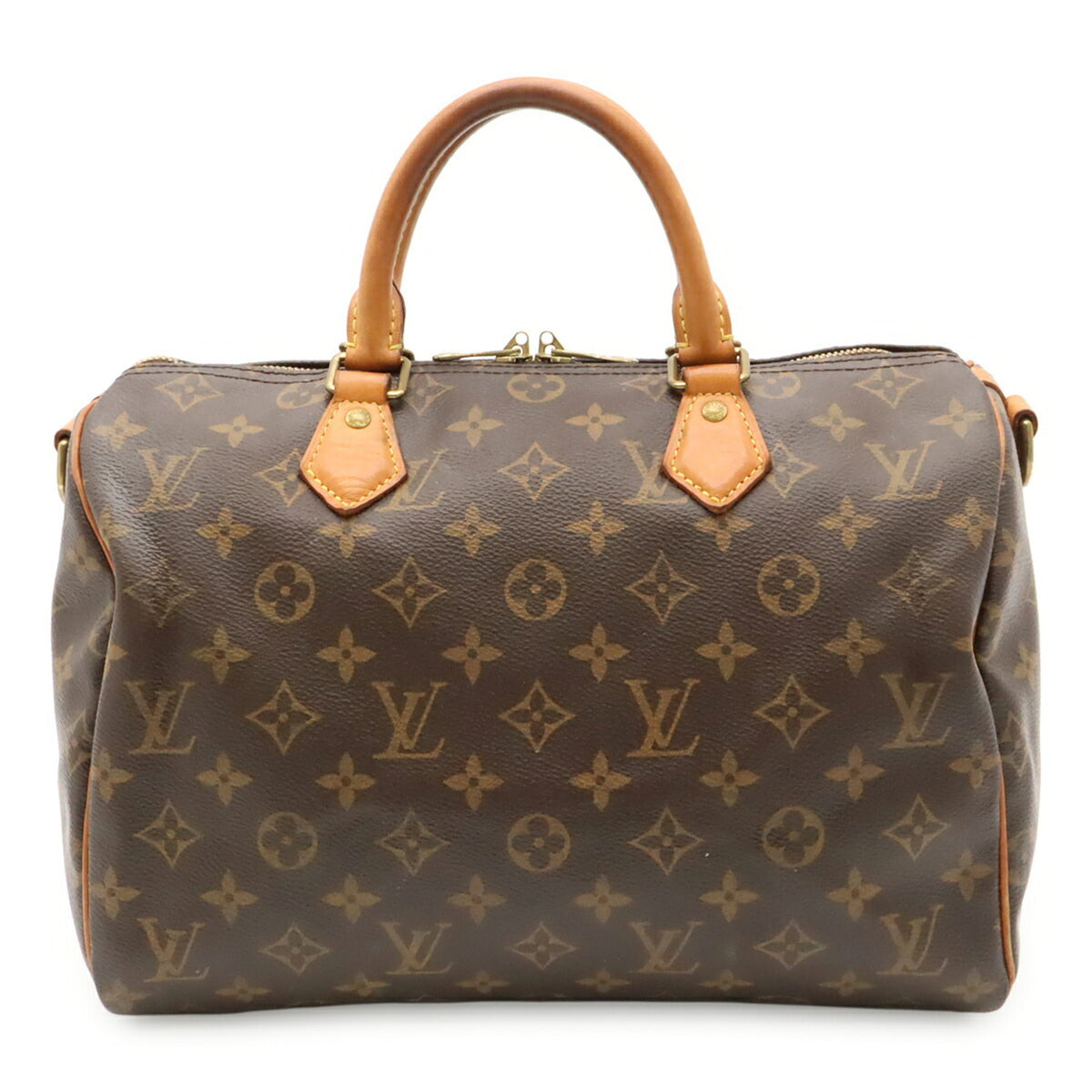 Louis Vuitton Brown Monogram Canvas Pvc Coated Canvas Boston Bag Handbag (Pre-Owned)