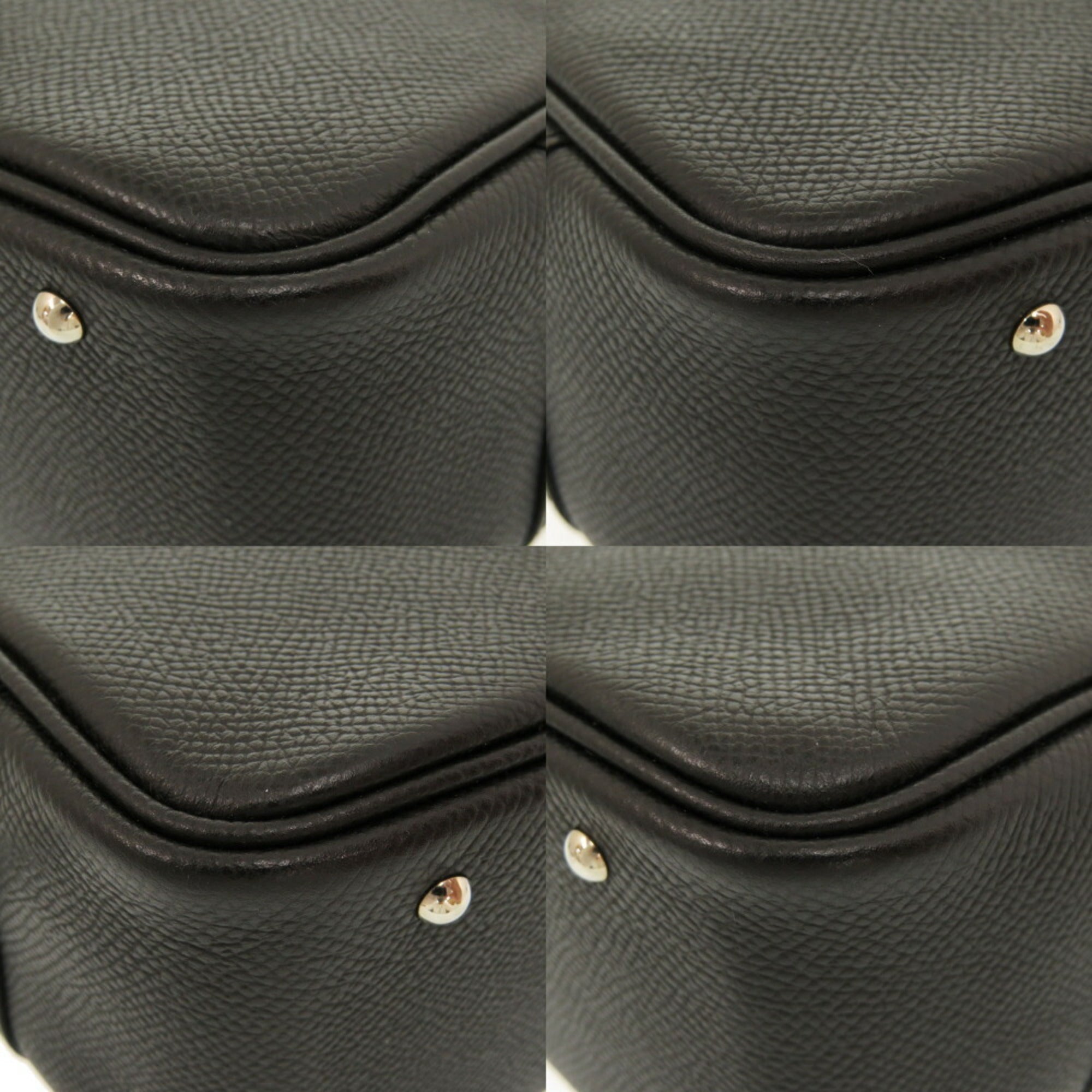 Hermes Black Epsom Leather Handbag (Pre-Owned)