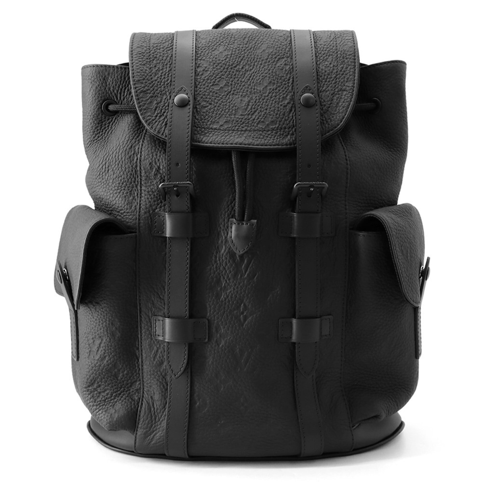 Louis Vuitton Noir Monogram Backpack (Pre-Owned)