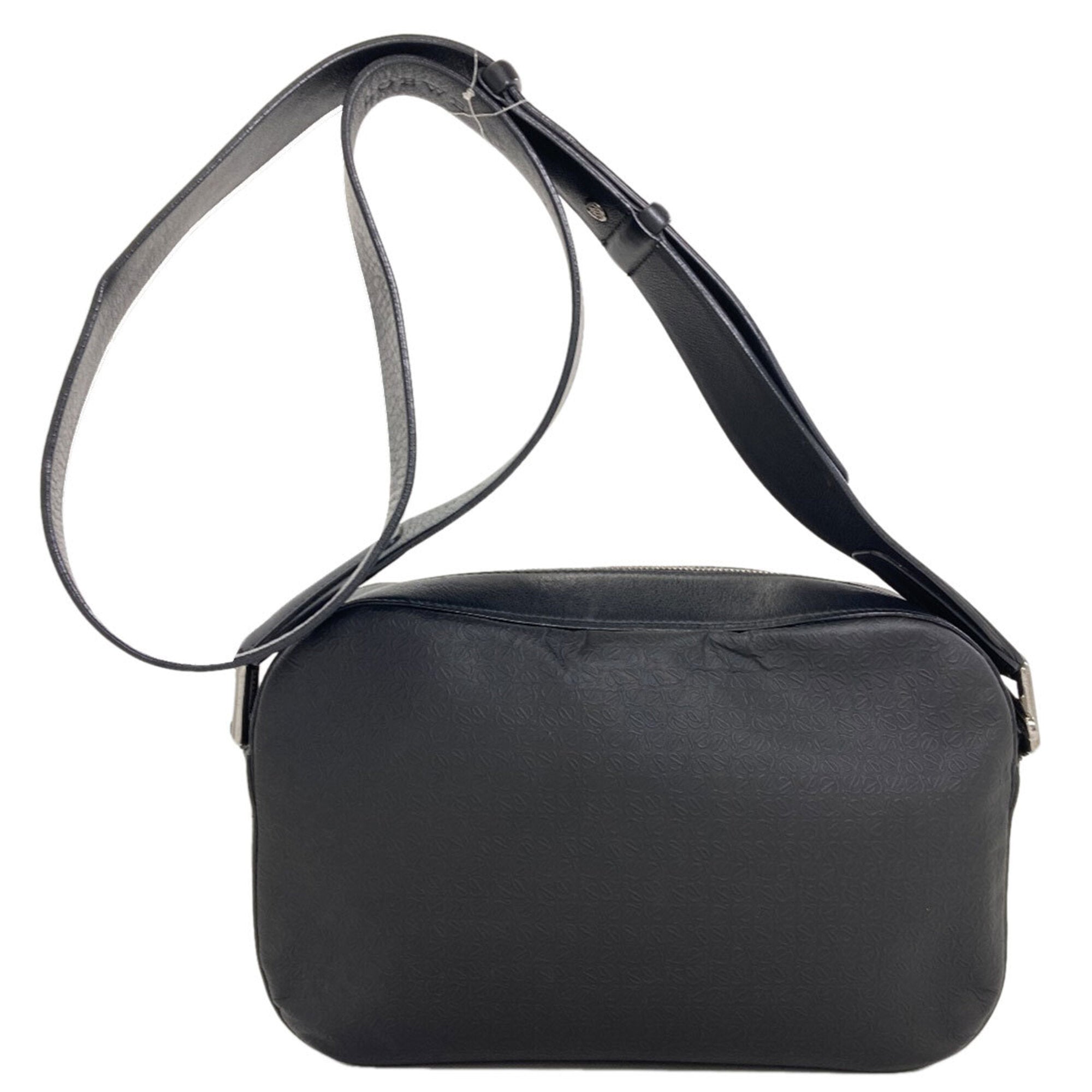 Loewe Black Leather Shoulder Bag (Pre-Owned)