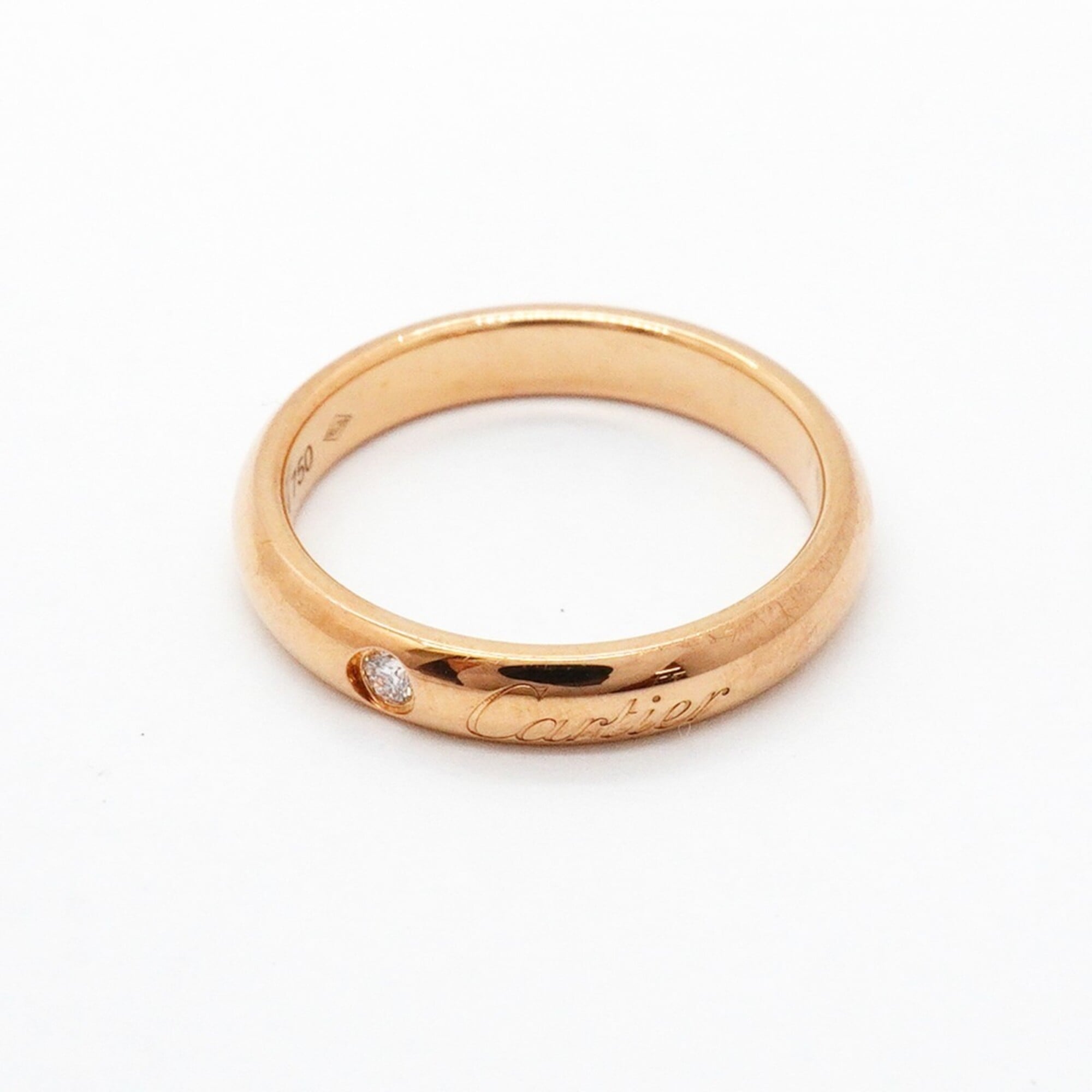 Cartier Pink Gold (18K) Band Ring (Pre-Owned)