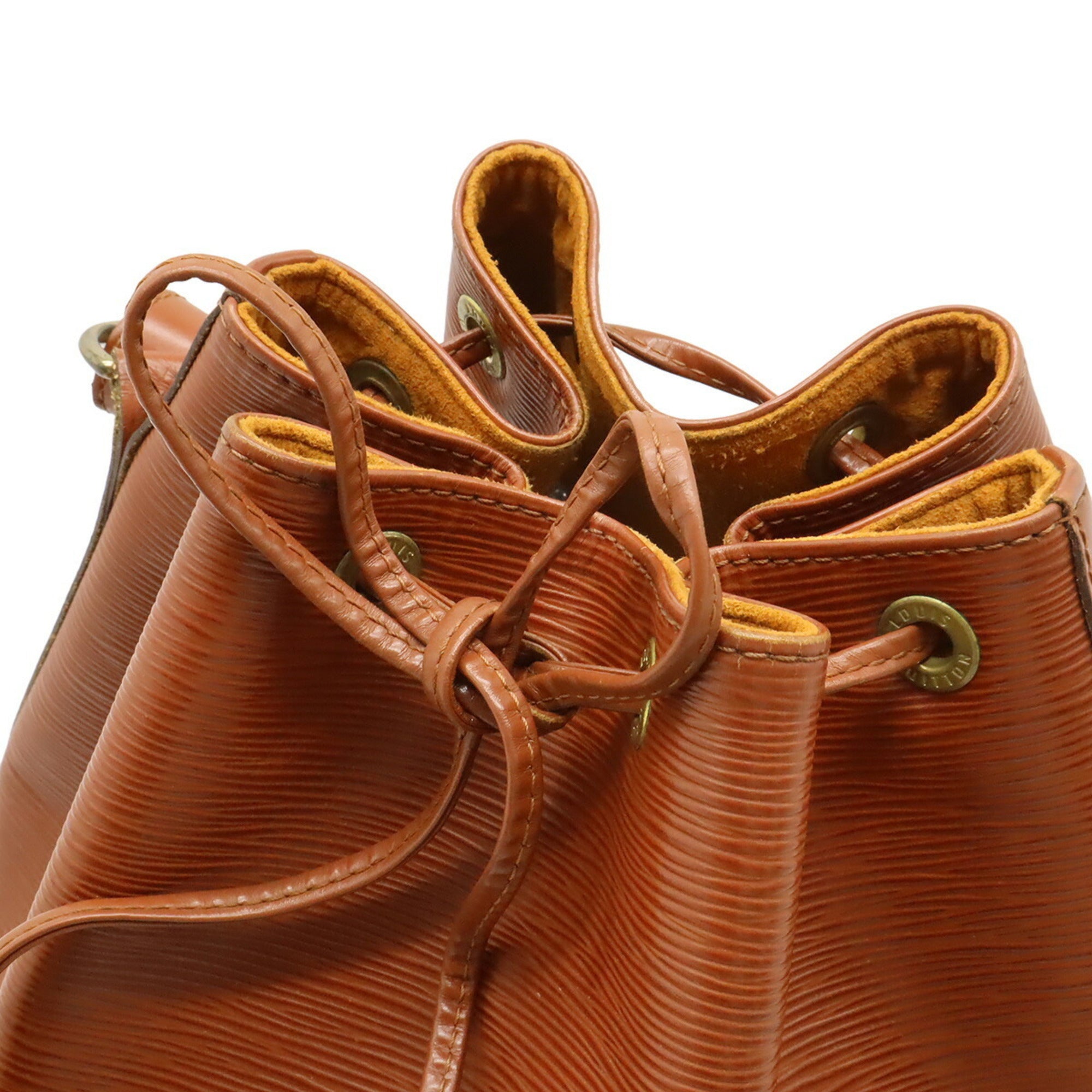 Louis Vuitton Brown Leather Shoulder Bag (Pre-Owned)