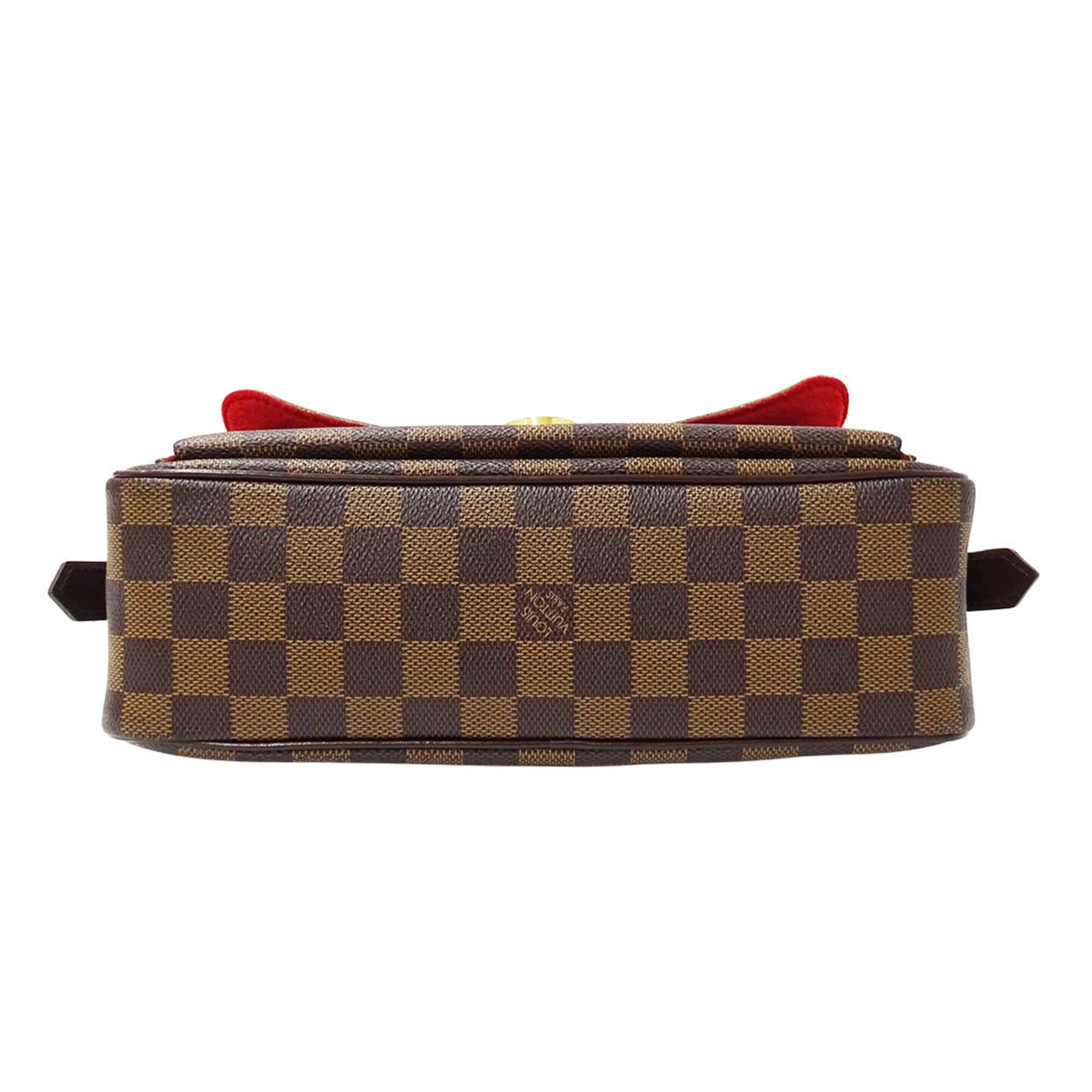Louis Vuitton Brown Damier Canvas Handbag Shoulder Bag (Pre-Owned)
