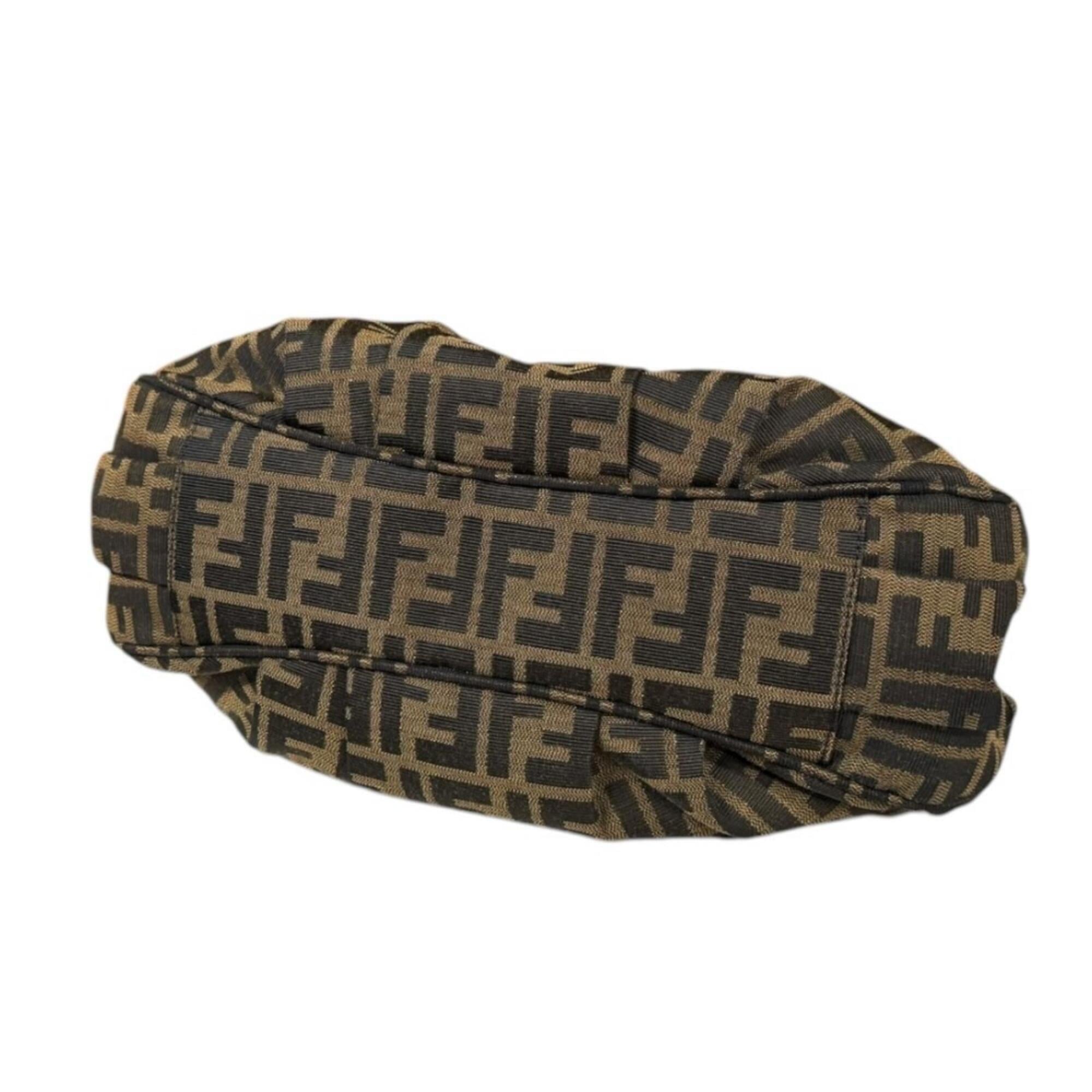 Fendi Brown Zucca Handbag (Pre-Owned)