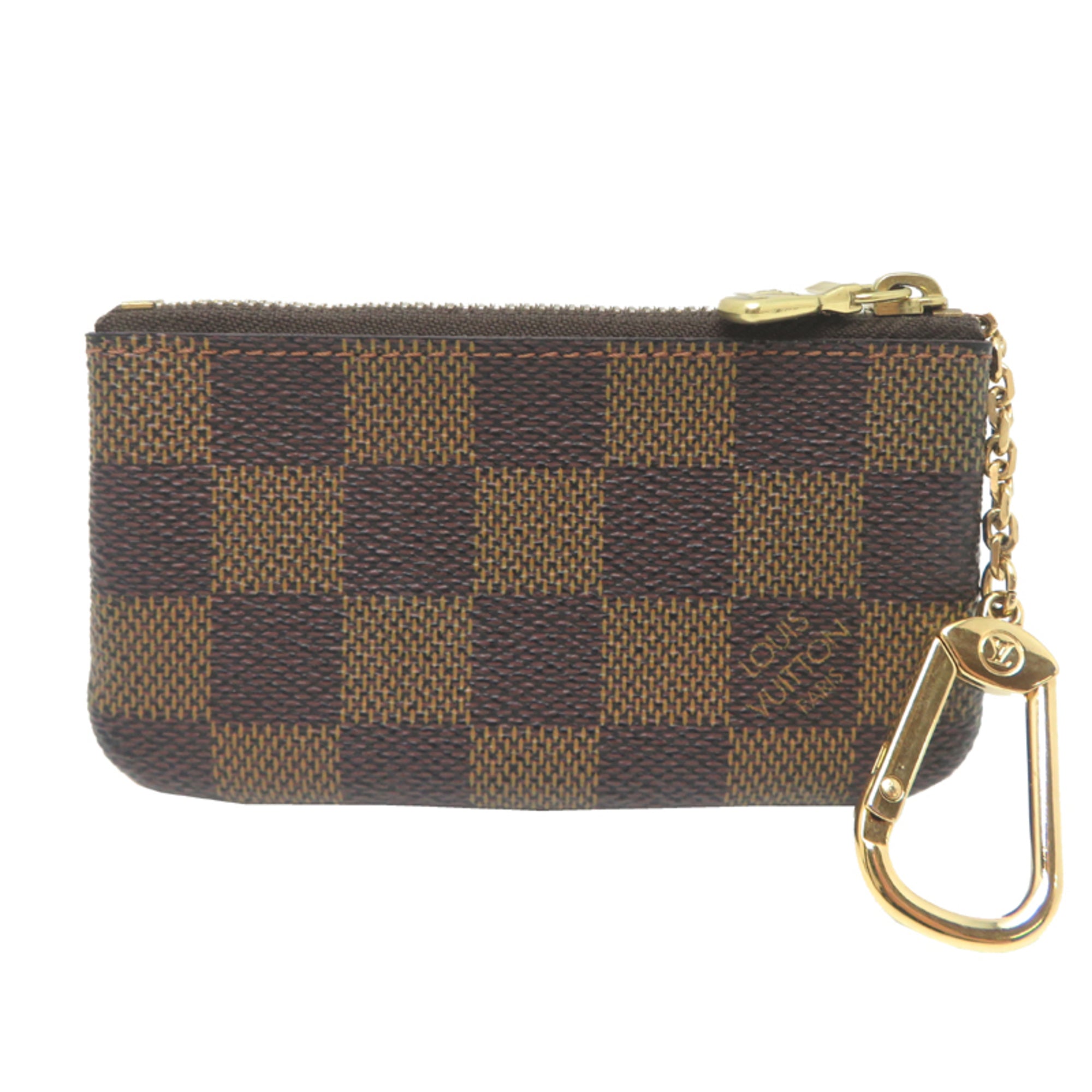 Louis Vuitton Brown Damier Canvas Coin Purse/Coin Case (Pre-Owned)