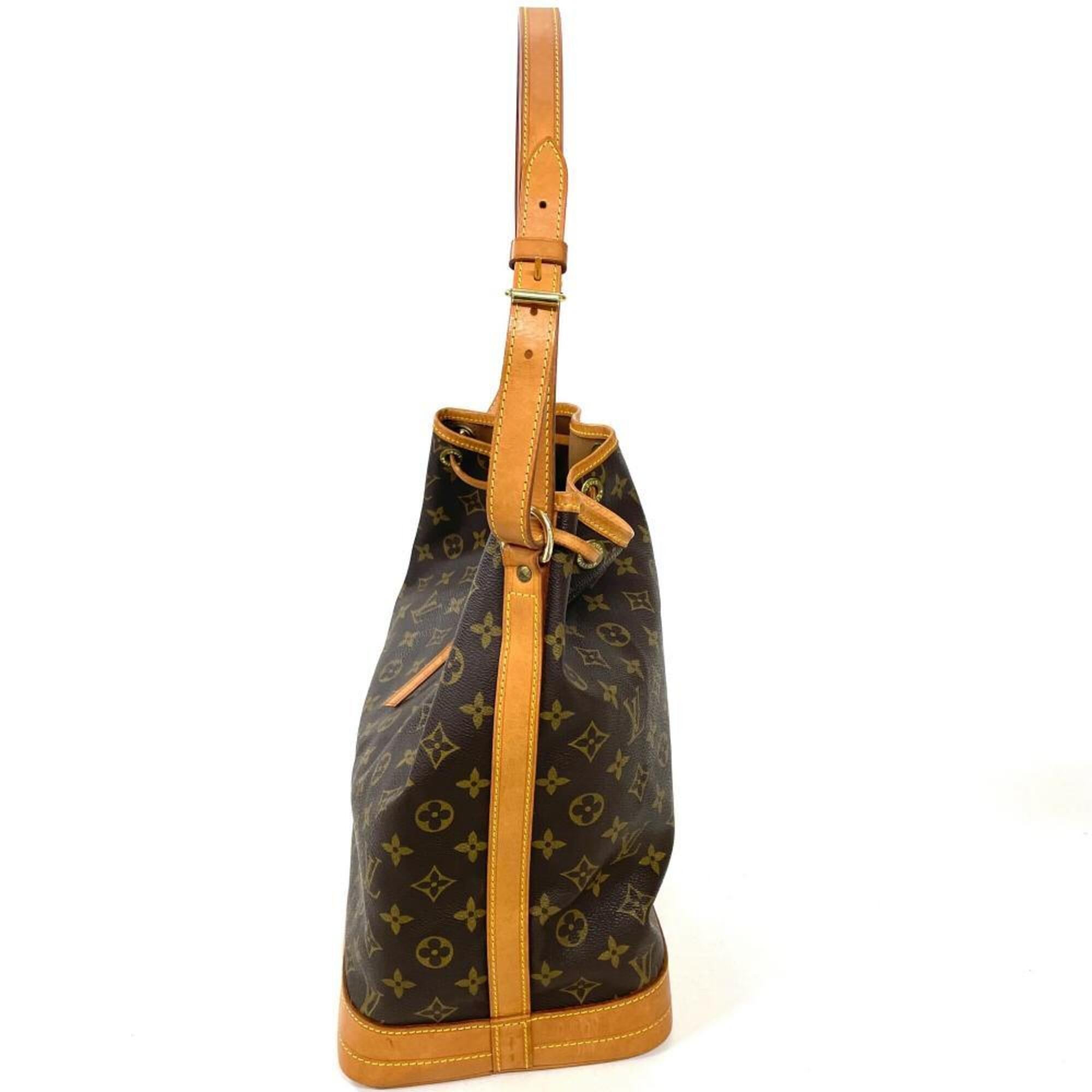 Louis Vuitton Brown Monogram Canvas Shoulder Bag (Pre-Owned)