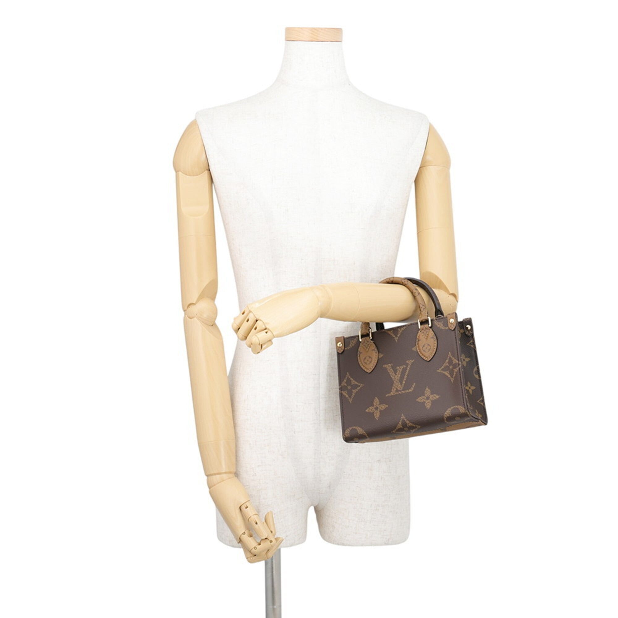 Louis Vuitton Monogram Reverse Red Color Monogram Reverse Handbag Shoulder Bag (Pre-Owned)
