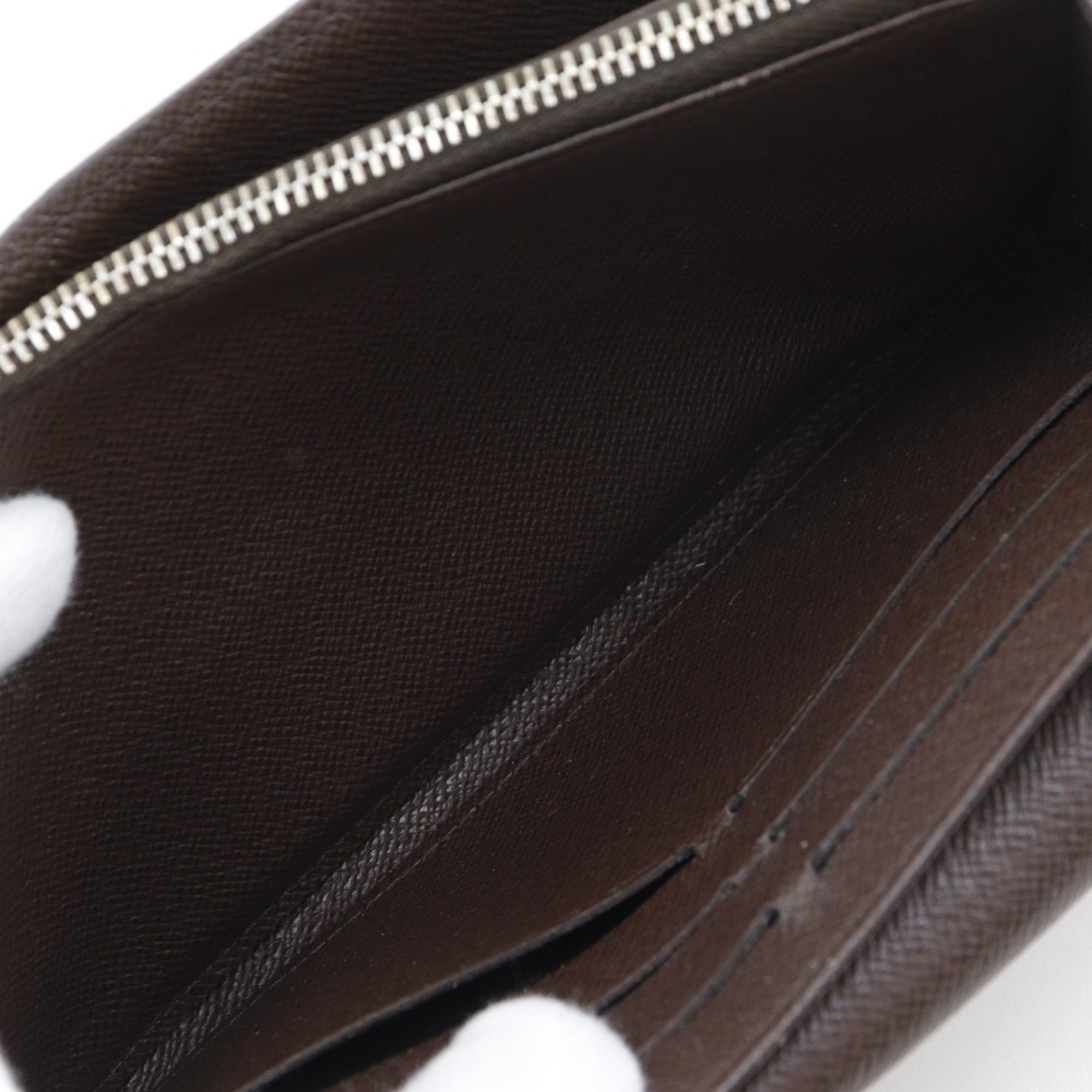 Louis Vuitton Damier Brown Damier Canvas Long Wallet (Bi-Fold) (Pre-Owned)
