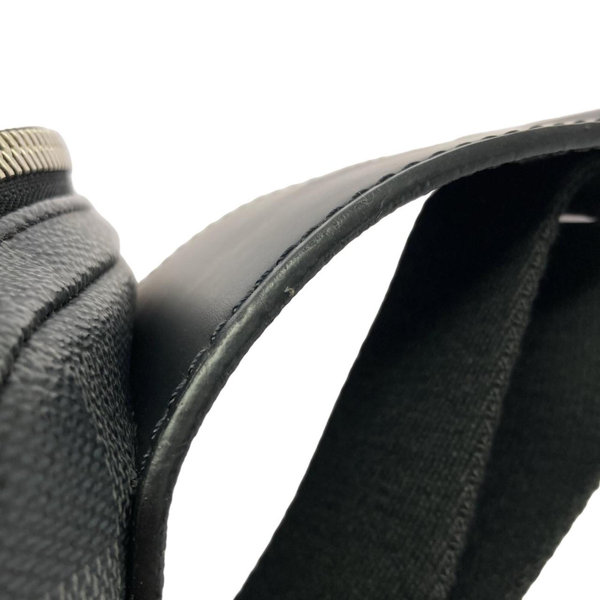 Louis Vuitton Graphite Coated Canvas Shoulder Bag (Pre-Owned)
