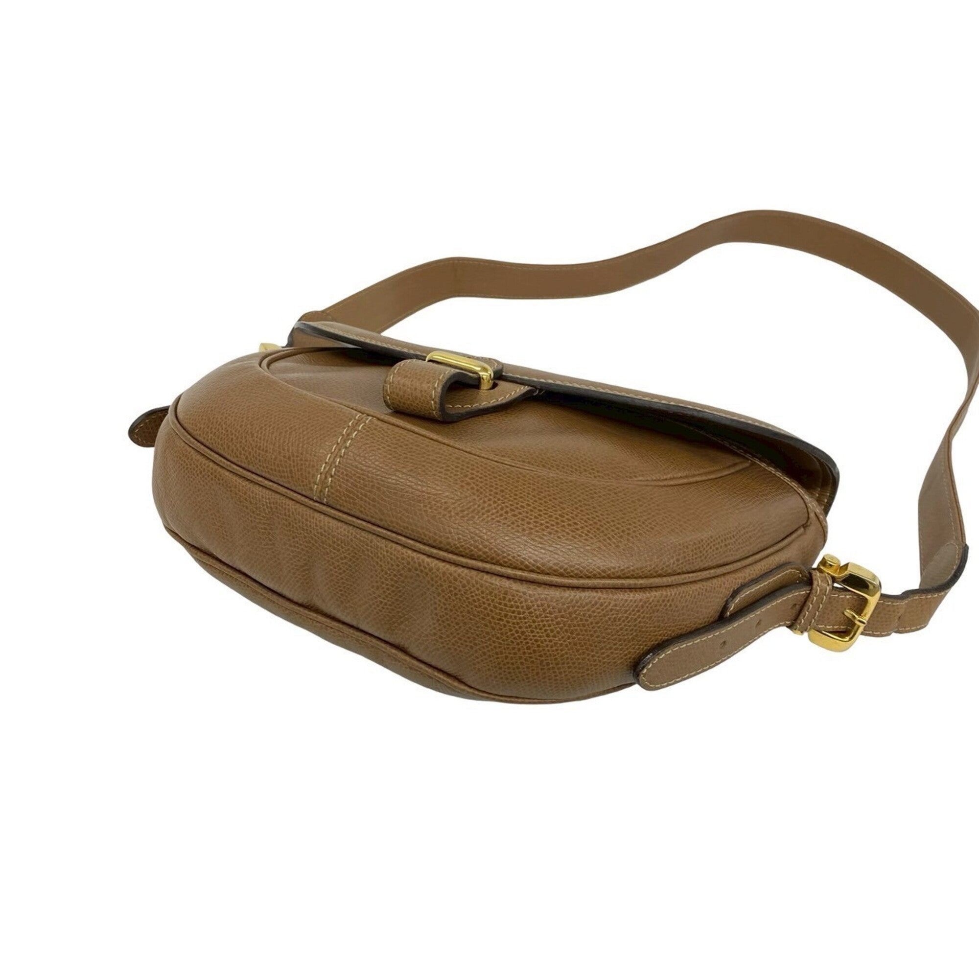 Loewe Beige Leather Pochette Shoulder Bag (Pre-Owned)