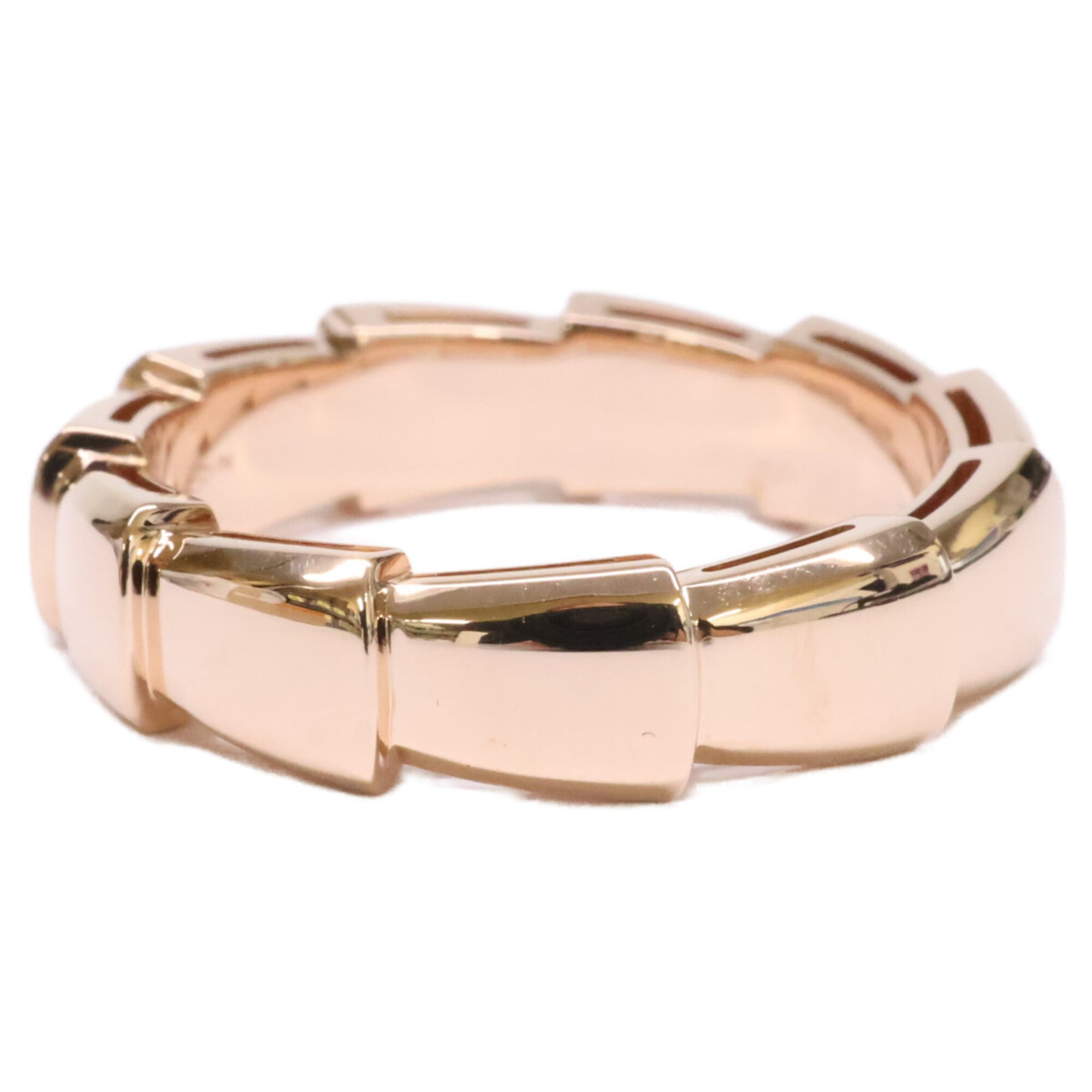 Bvlgari Rose Gold Rose Gold (18K) Band Ring (Pre-Owned)