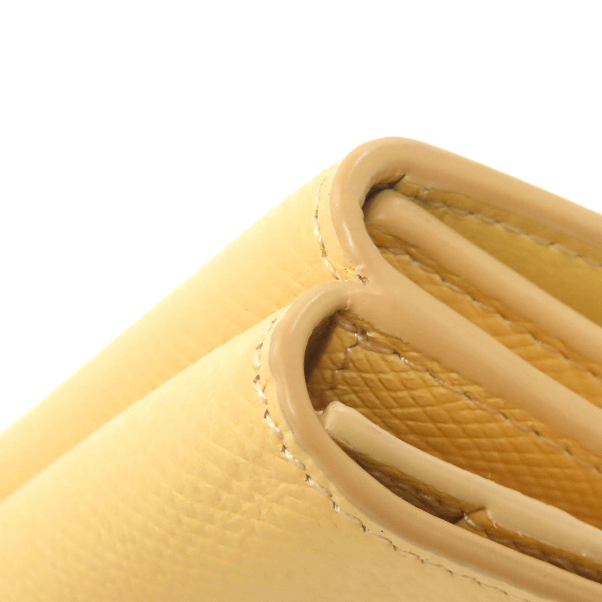 Celine Yellow Leather Wallet (Bi-Fold) (Pre-Owned)