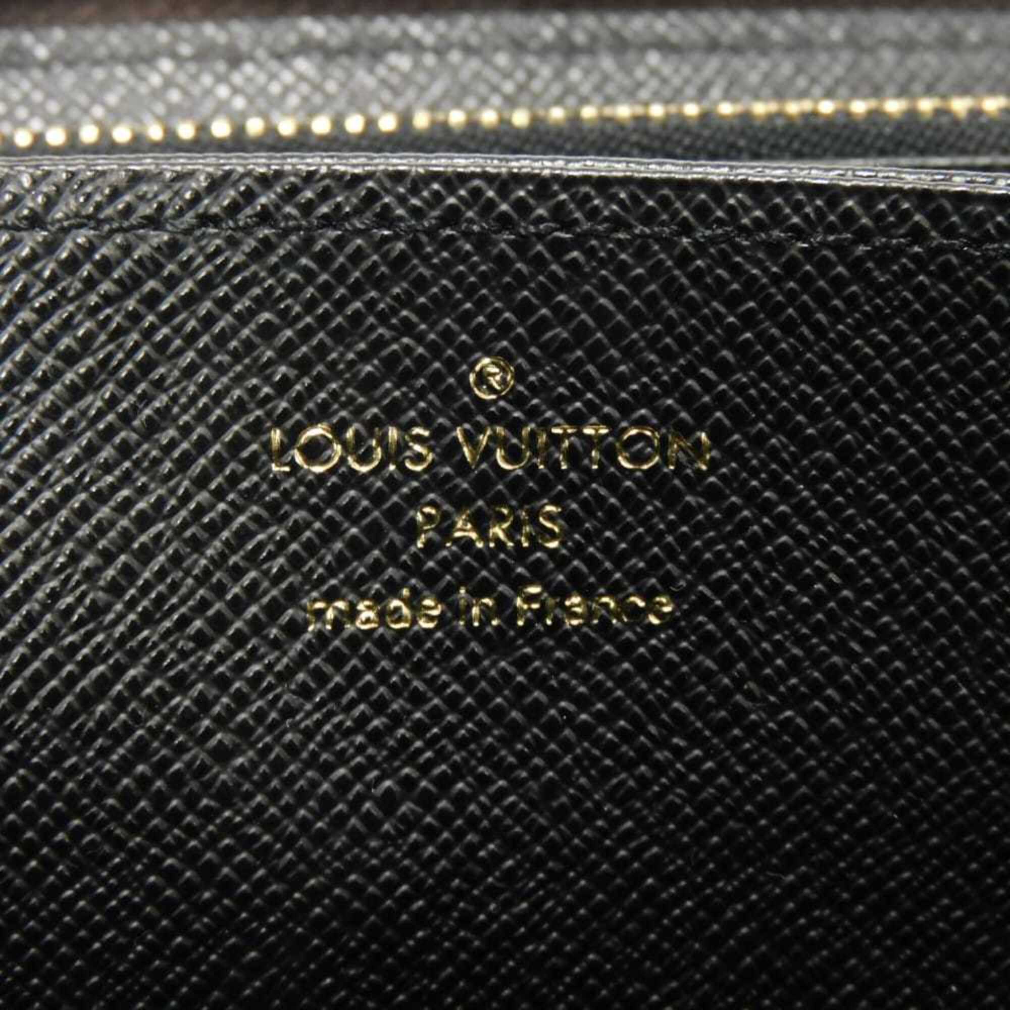 Louis Vuitton Brown Light Brown Monogram Reverse Monogram Reverse Long Wallet (Bi-Fold) (Pre-Owned)