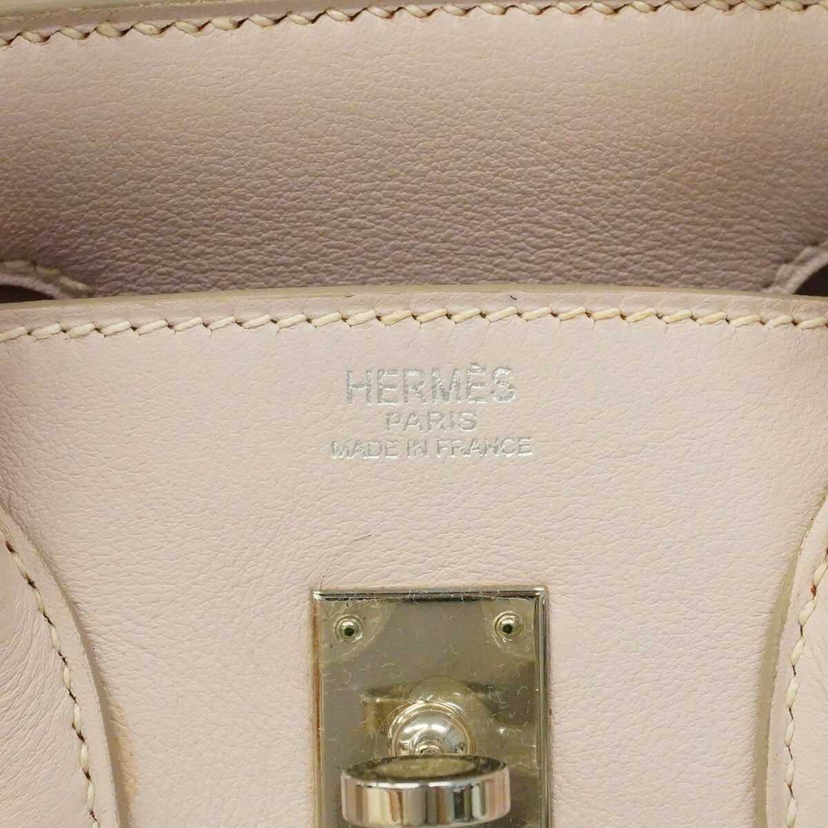 Hermes Pink Swift Leather Handbag (Pre-Owned)