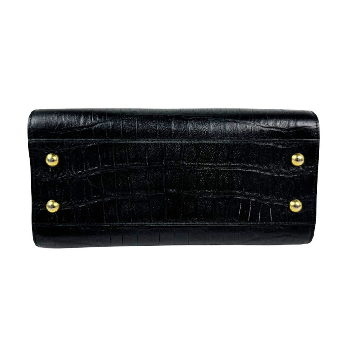 Saint Laurent Black Leather Handbag Shoulder Bag (Pre-Owned)