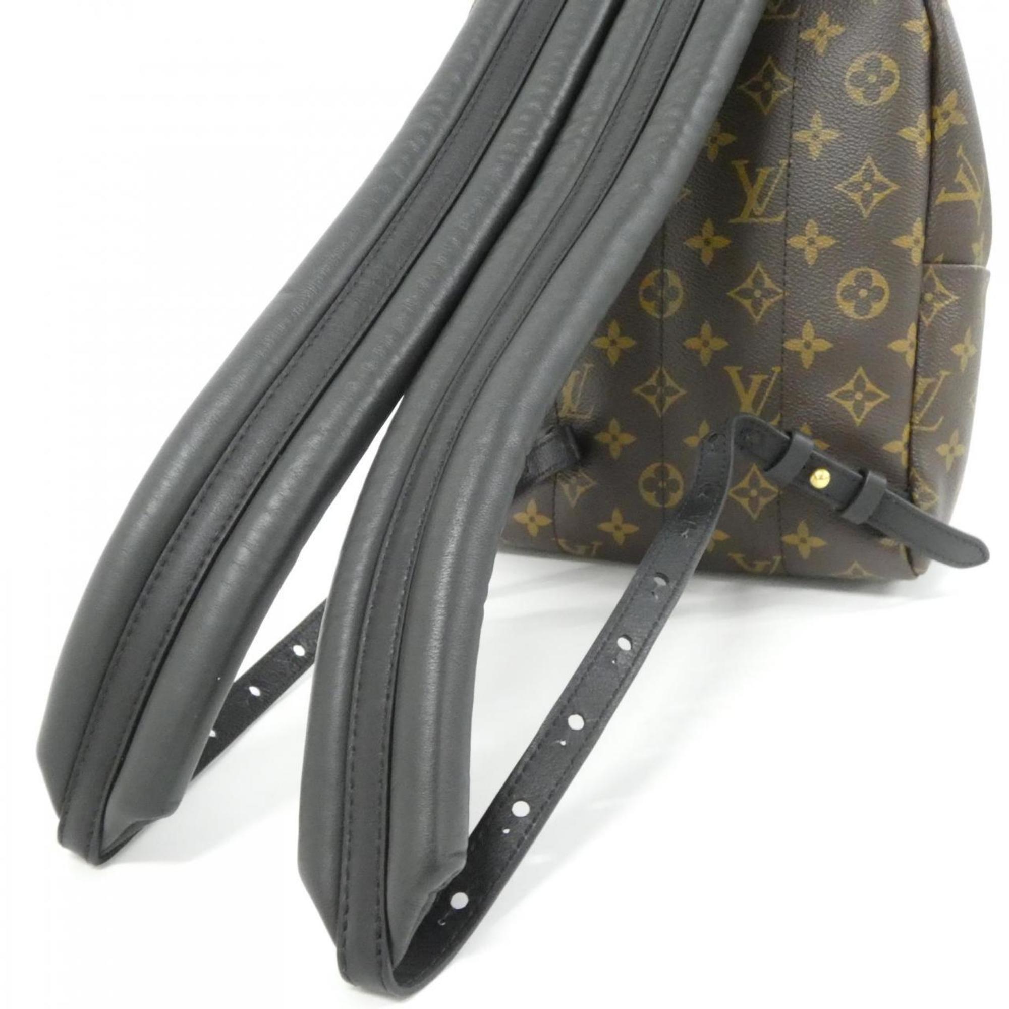 Louis Vuitton Brown Coated Canvas Backpack (Pre-Owned)