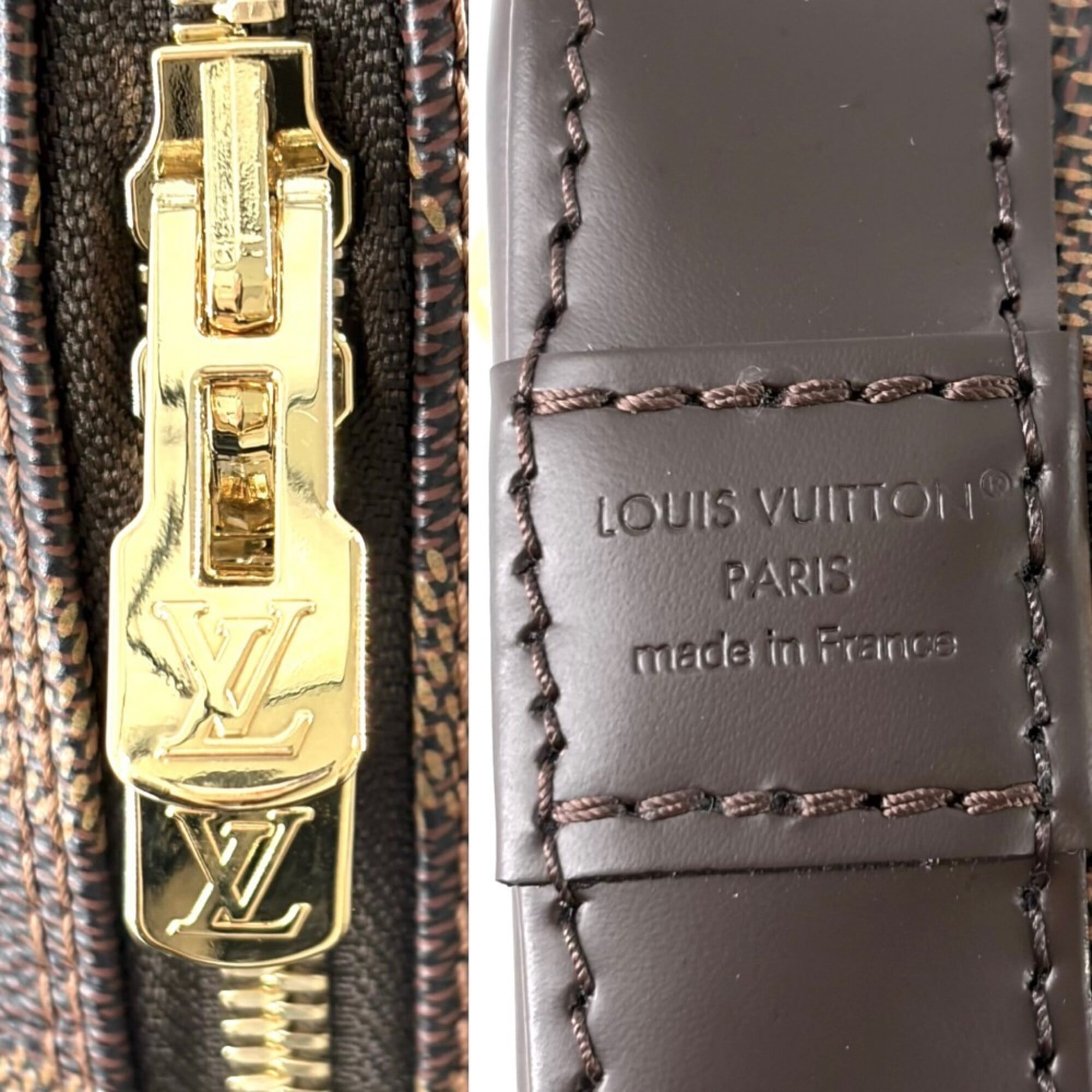 Louis Vuitton Damier Brown Handbag Shoulder Bag (Pre-Owned)