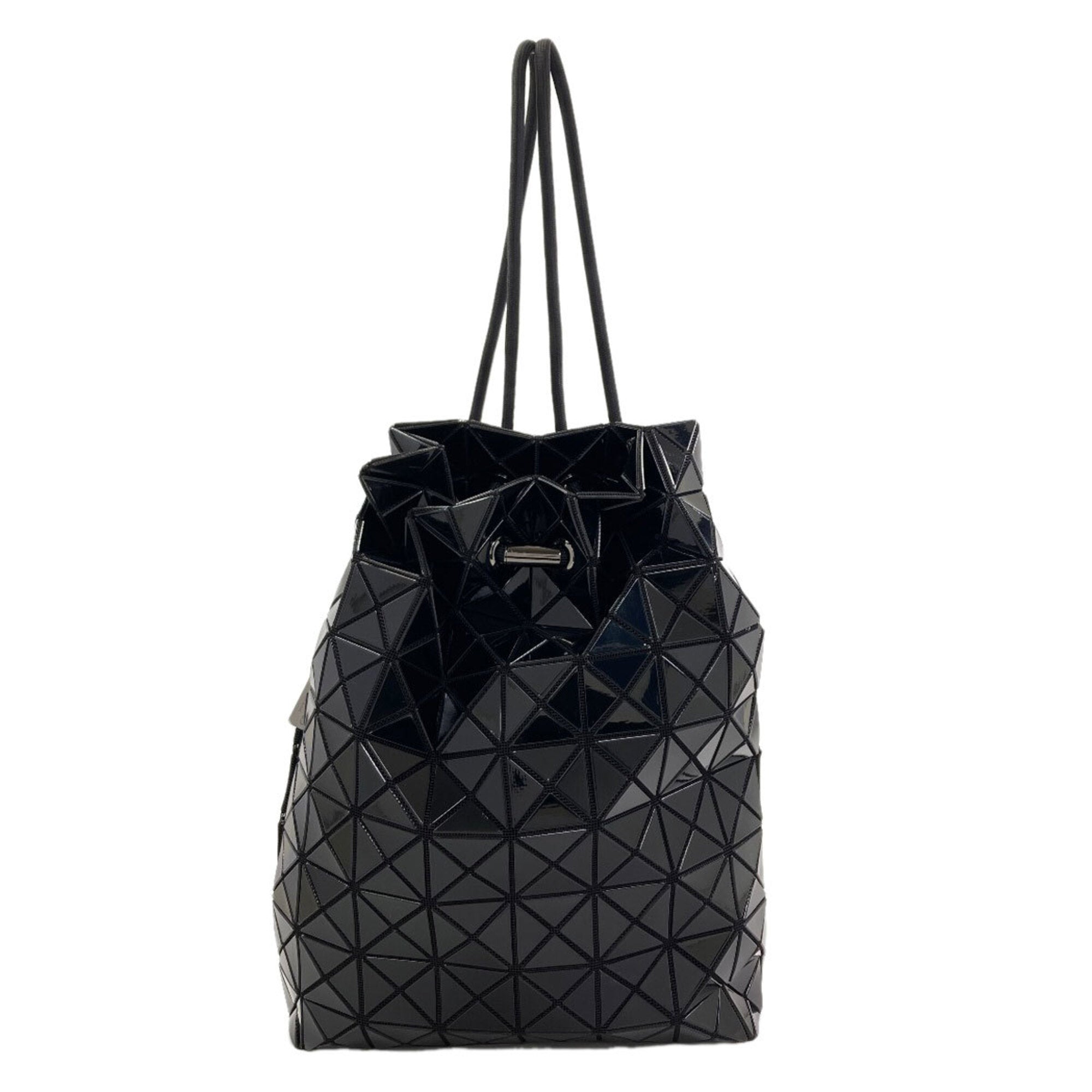 Issey Miyake Black Pvc Backpack (Pre-Owned)