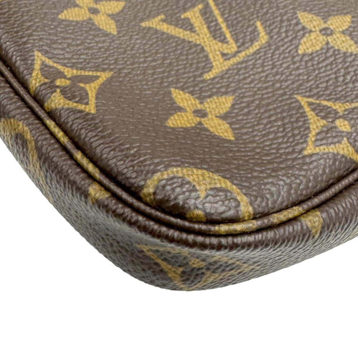 Louis Vuitton Brown Monogram Pochette Pouch (Pre-Owned)