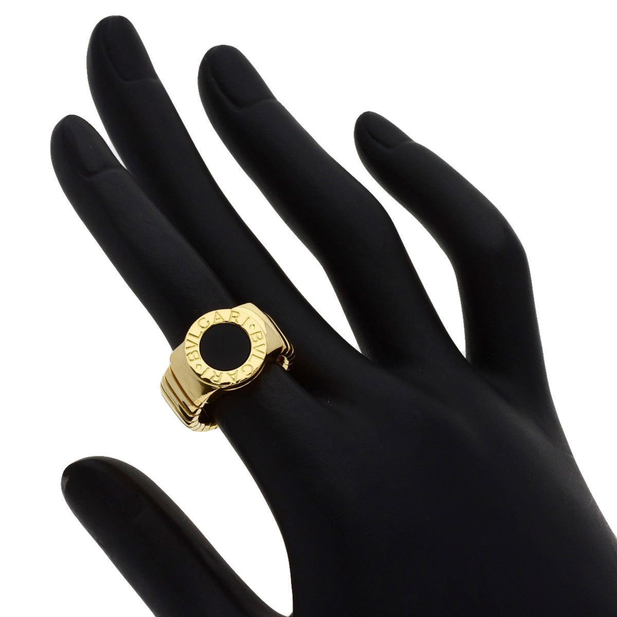 Bvlgari Yellow Gold Yellow Gold (18K) Band Ring (Pre-Owned)