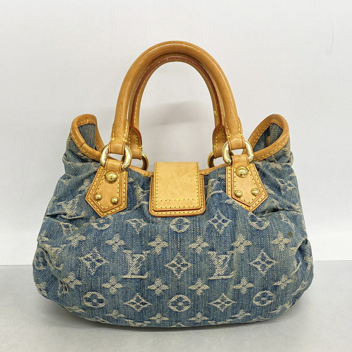 Louis Vuitton Blue Handbag (Pre-Owned)