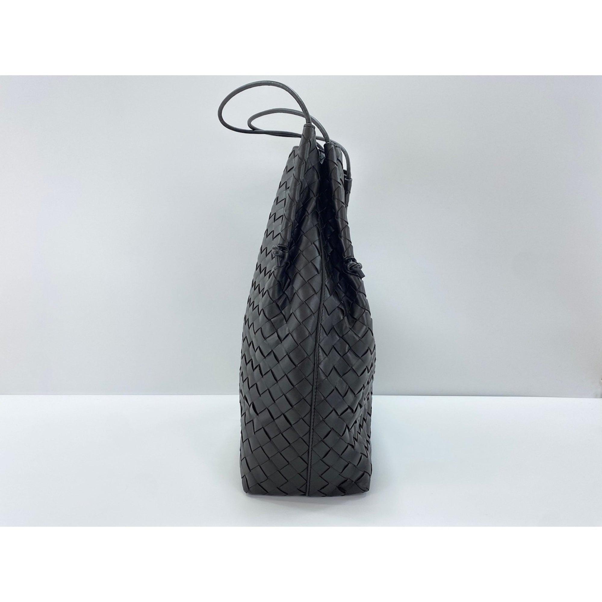 Bottega Veneta Intrecciato Brown Intrecciato Tote Bag (Pre-Owned)
