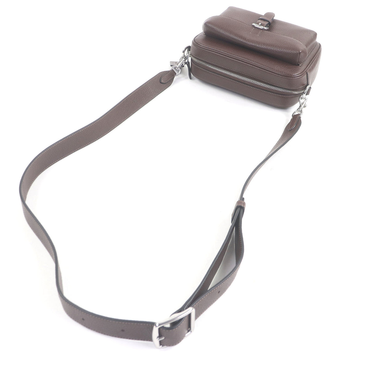 Coach Brown Leather Shoulder Bag (Pre-Owned)