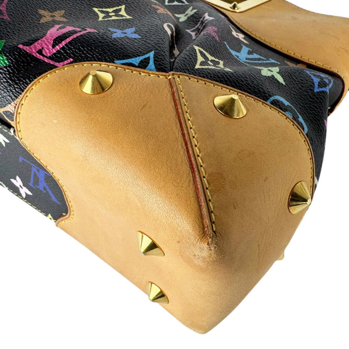Louis Vuitton Multi-Color Noir Monogram Multicolore Handbag Shoulder Bag (Pre-Owned)