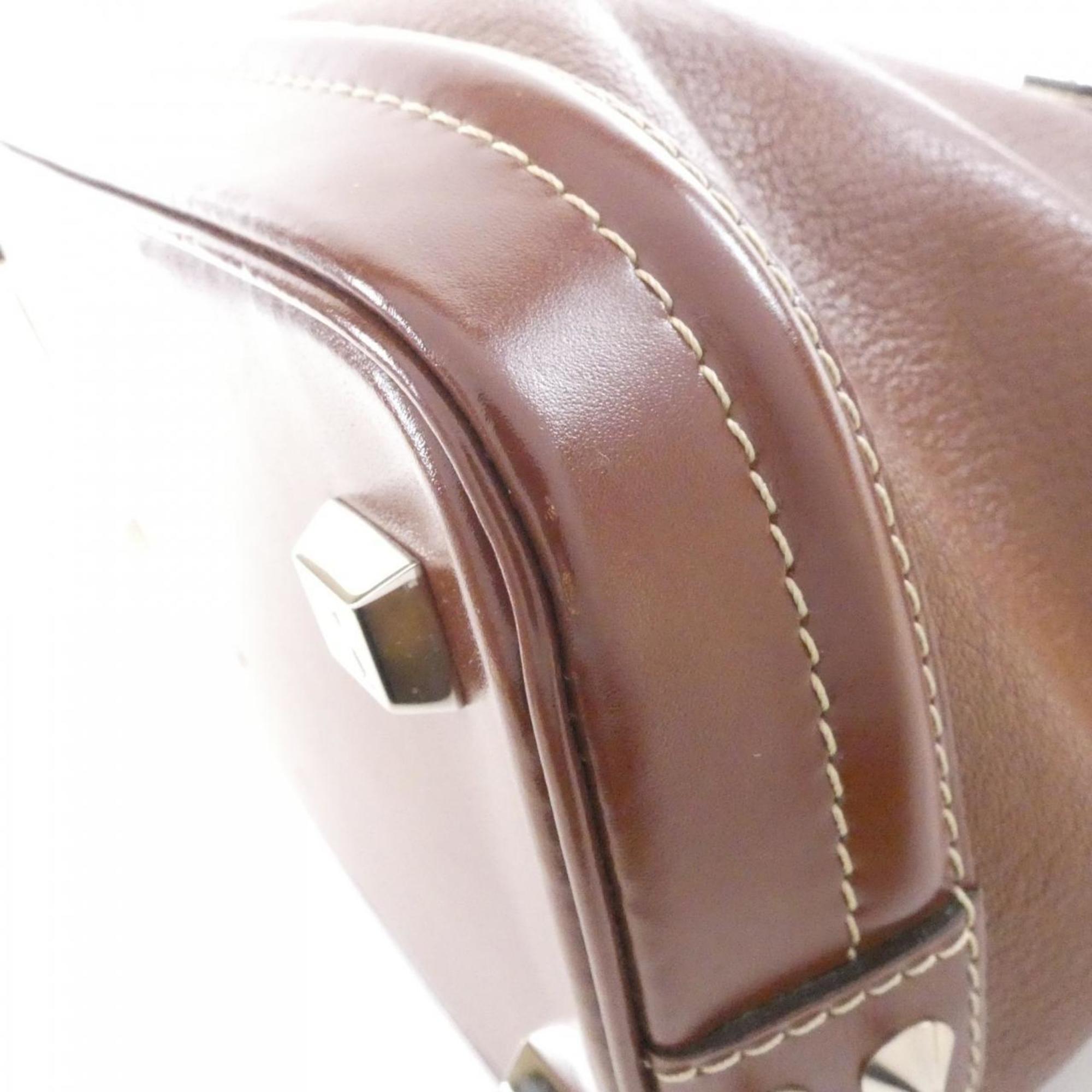 Louis Vuitton Sienne Leather Handbag (Pre-Owned)