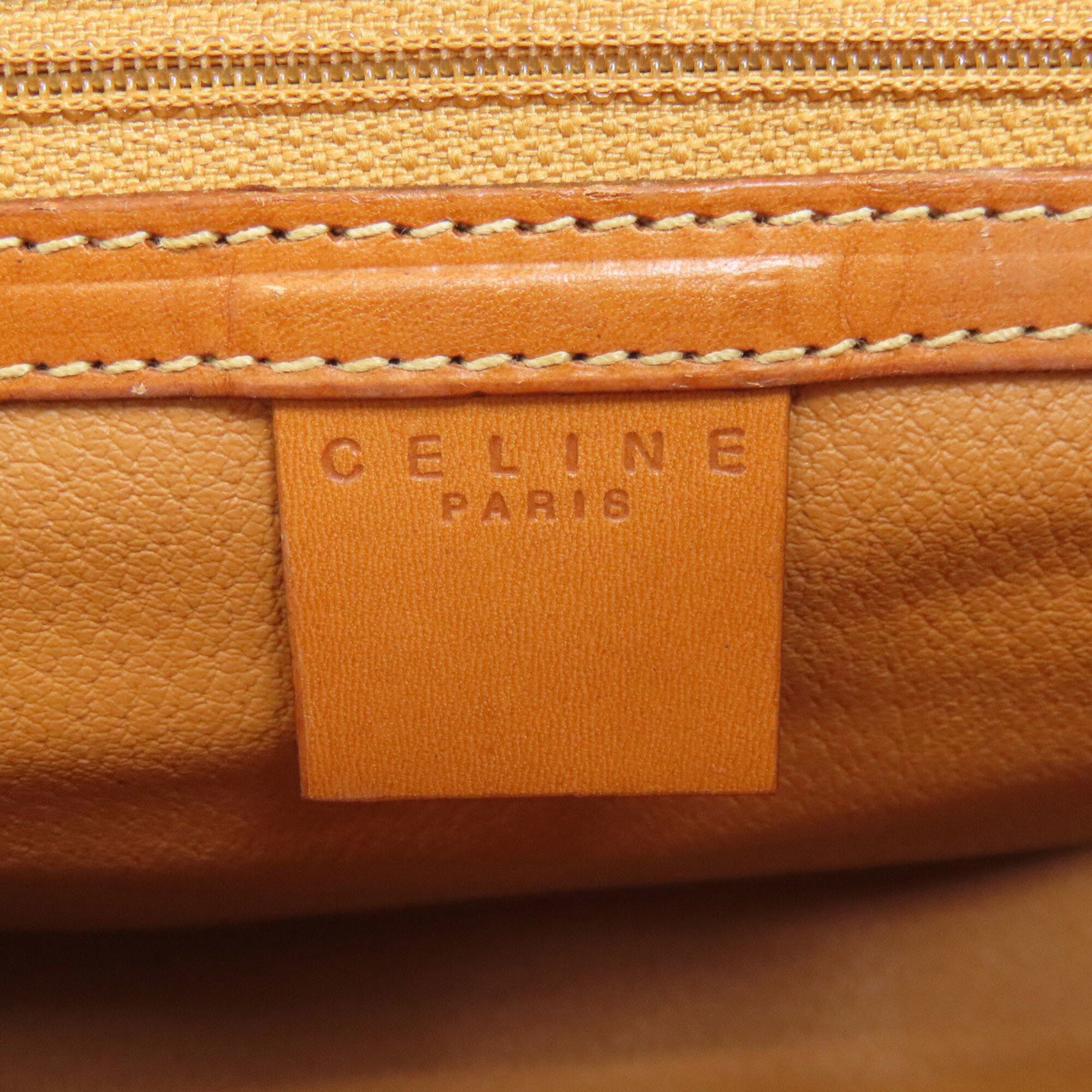 Celine Brown Pvc Shoulder Bag (Pre-Owned)