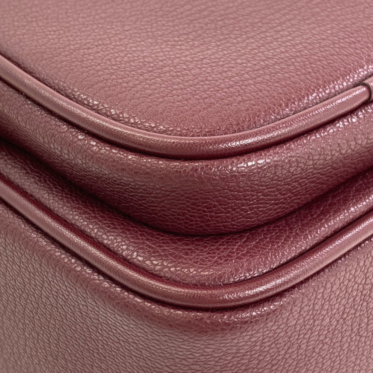 Michael Kors Bordeaux Leather Shoulder Bag (Pre-Owned)