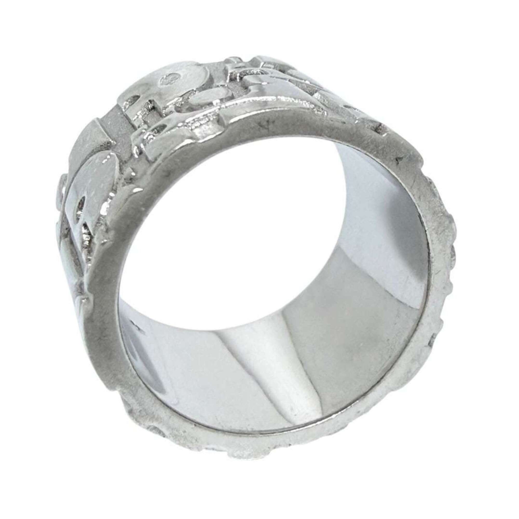 Christian Dior Silver Silver 925 Band Ring (Pre-Owned)