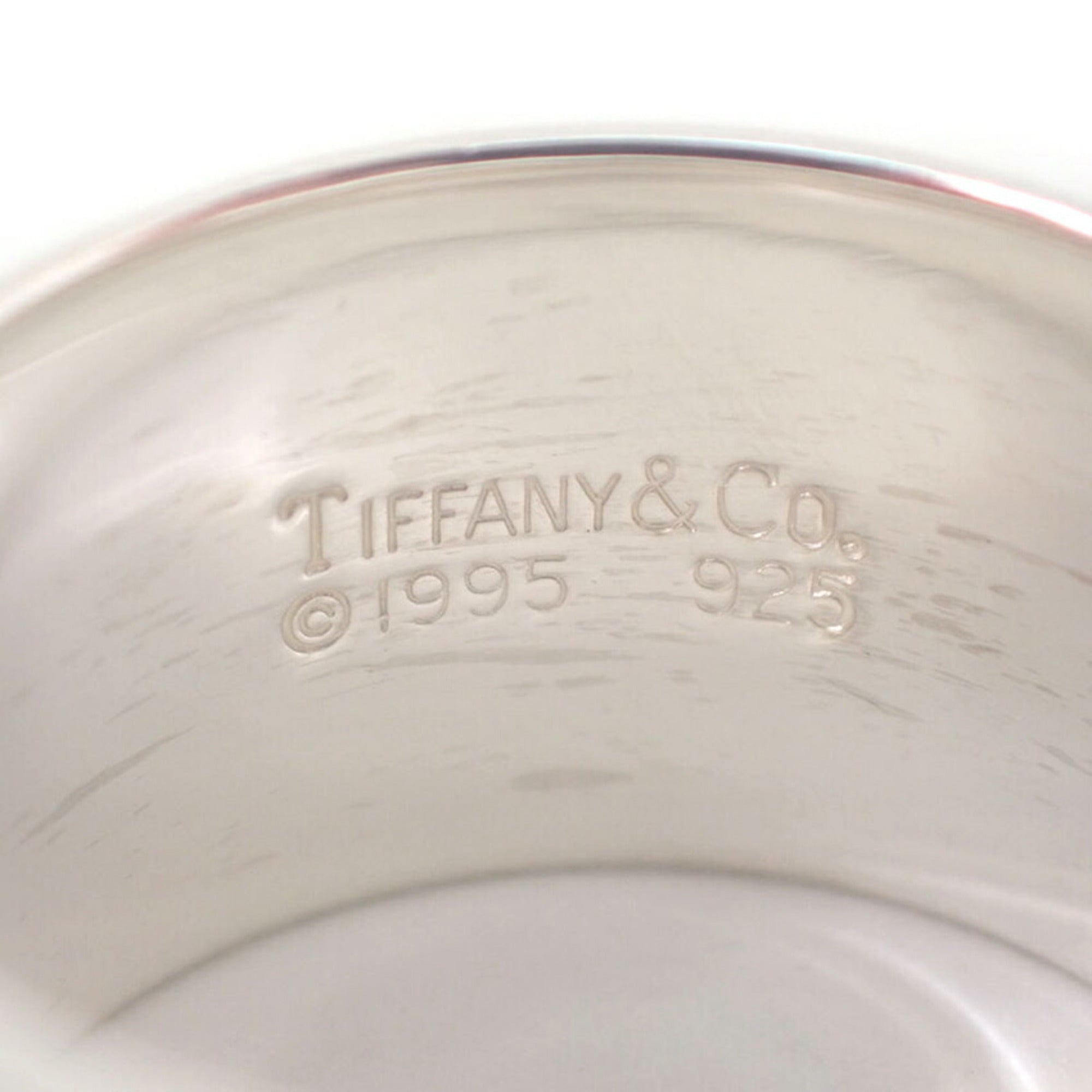 Tiffany Sterling Silver 925 Band Ring (Pre-Owned)
