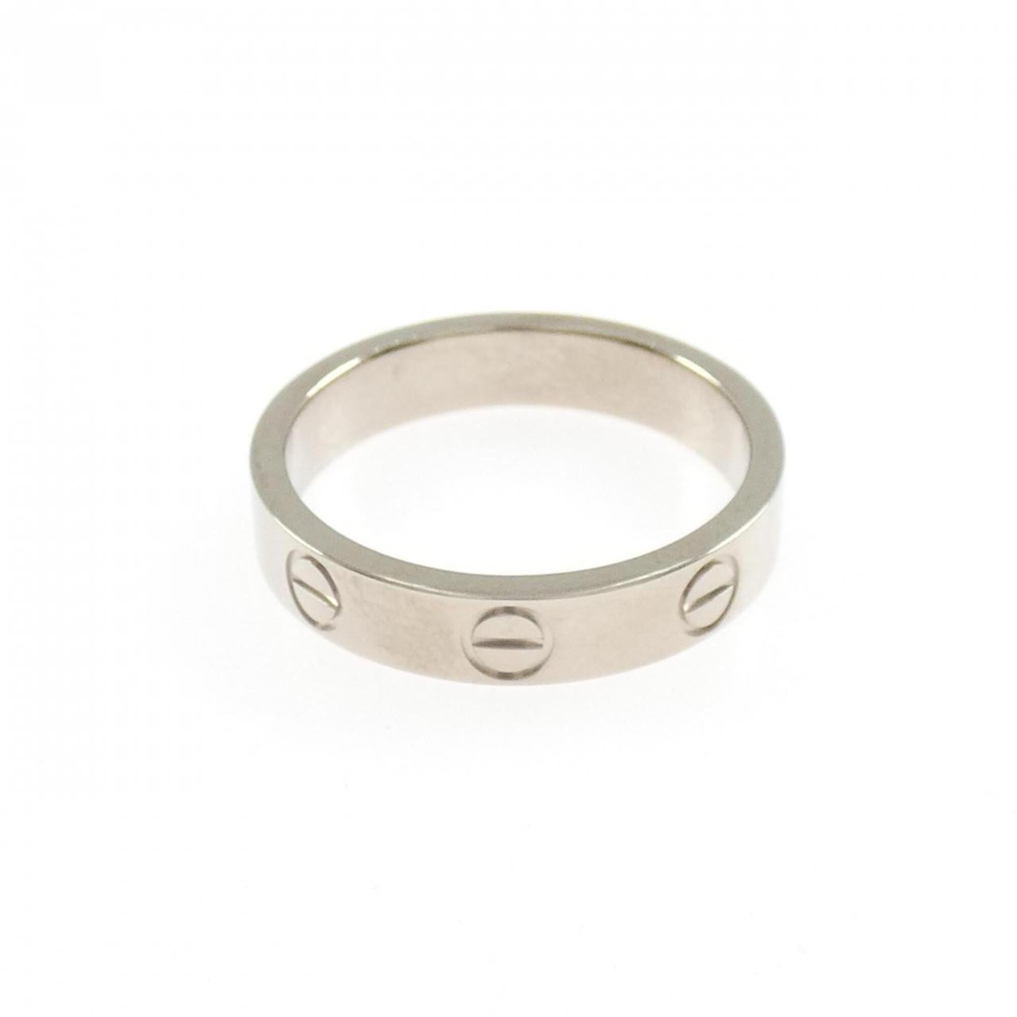 Cartier Love White Gold (18K) Band Ring (Pre-Owned)