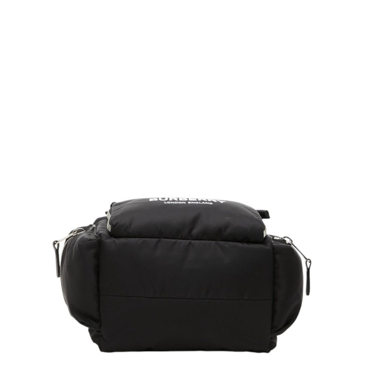 Burberry Black Nylon Leather Backpack (Pre-Owned)